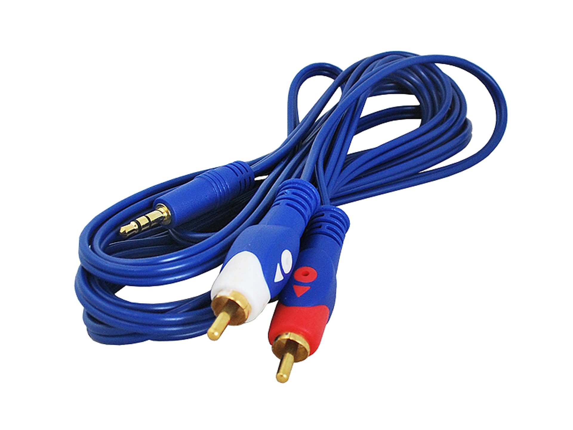 

Kabel Jack 3.5 - 2 Wtyk RCA 3m HQ. (1LM)