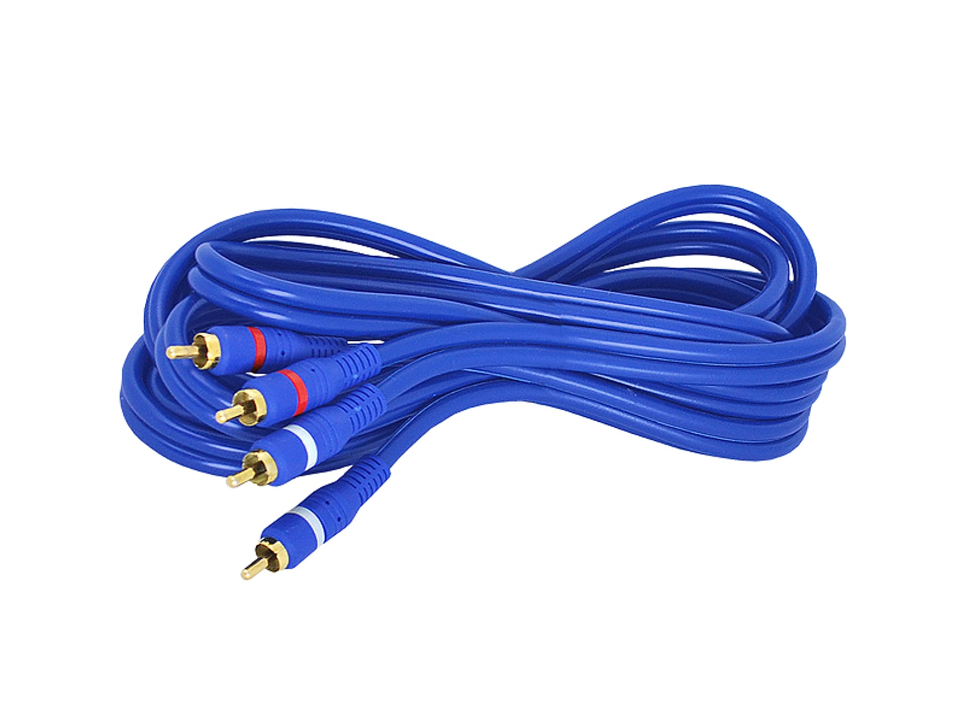 

Kabel 2xRCA, wtyki pozłacane, 3m. (1LM)