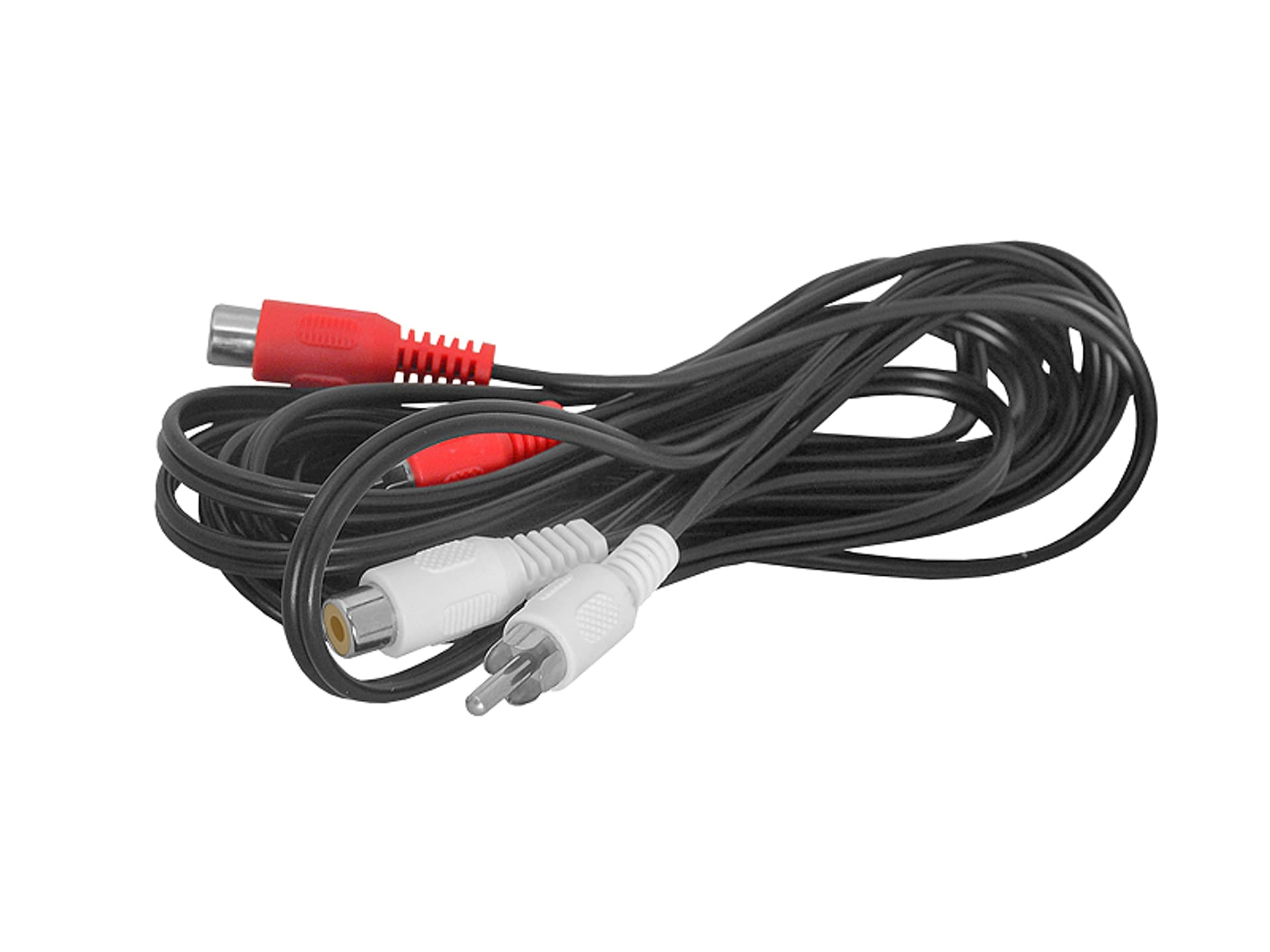 

Kabel 2 x wtyk RCA - 2 gniazda RCA, 1.5m. (1LM)