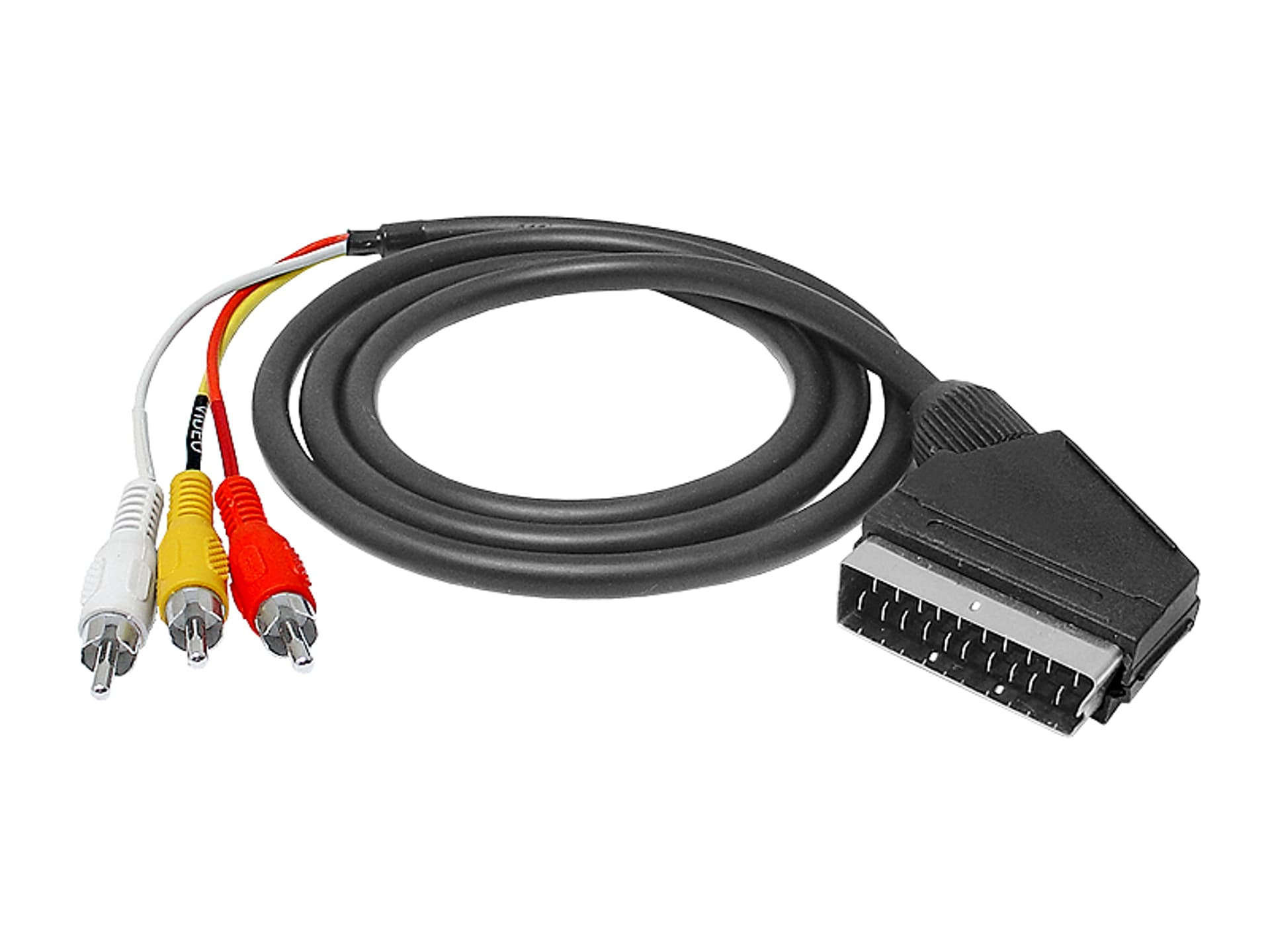 

Kabel Euro-3RCA, 0.5m. (1LM)