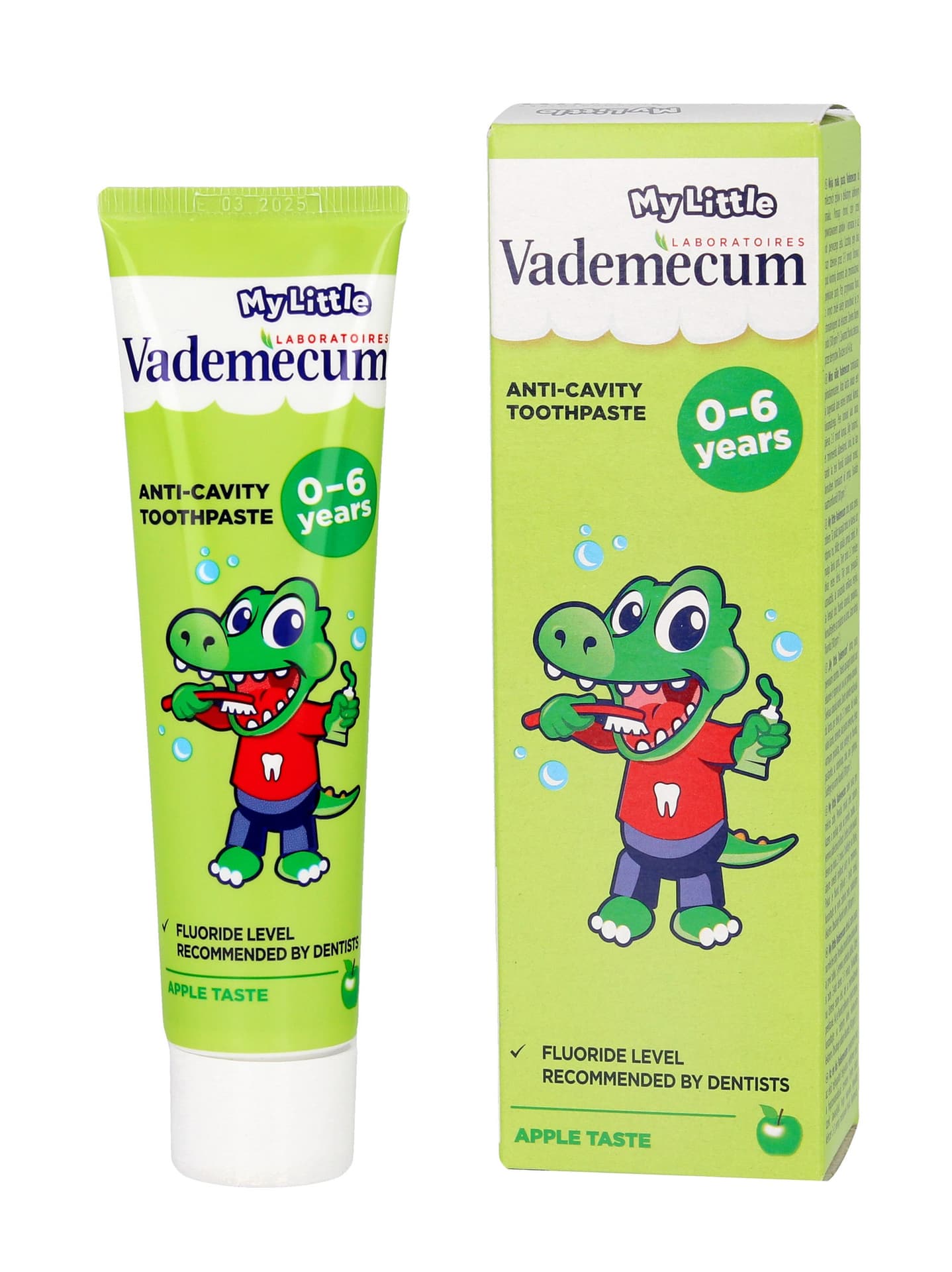 

Vademecum Junior Pasta do zębów dla dzieci 0-6 Jabłko 50ml