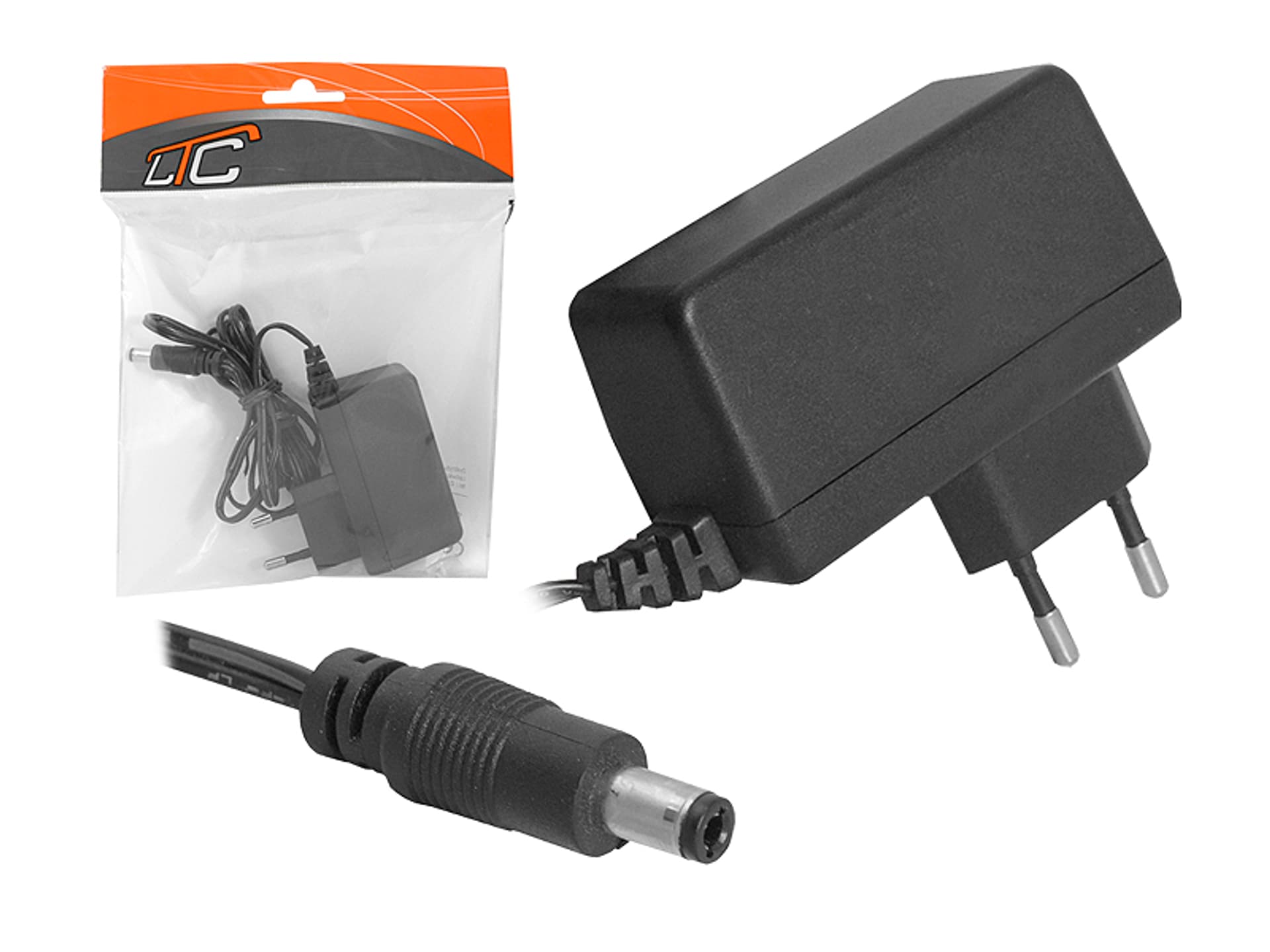 

1 szt. Zasilacz sieciowy 12V/1,25A/15W, wtyk 2,5mm.