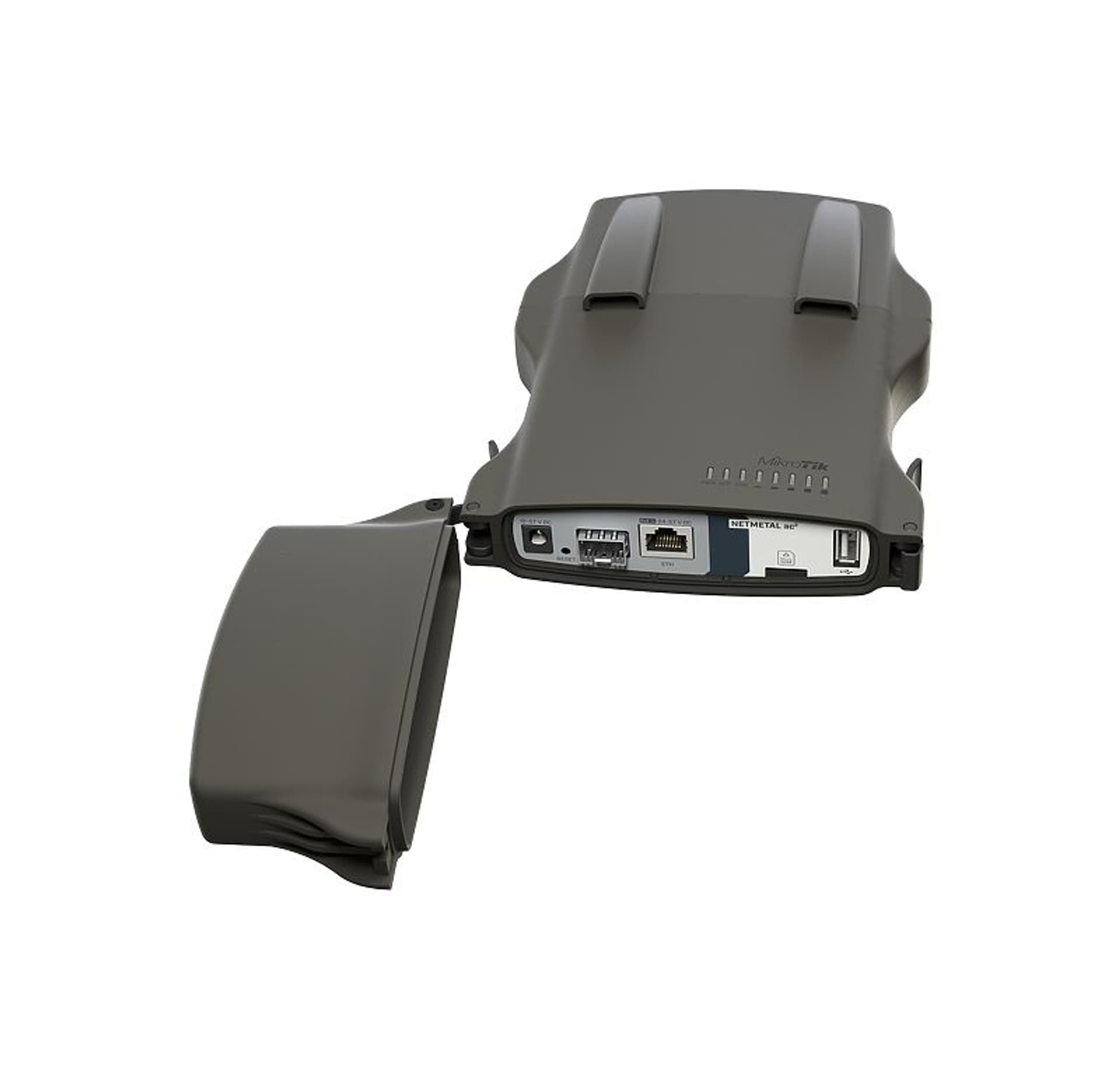 

MIKROTIK RBD23UGS-5HPACD2HND-NM ROUTERBOARD NETMETAL AC2, 716MHZ, 256MB, 1xGE, 1xUSB, 1xSFP, 2x2MIMO, 5GHZ, L4 WITH MICRO SIM SLOT