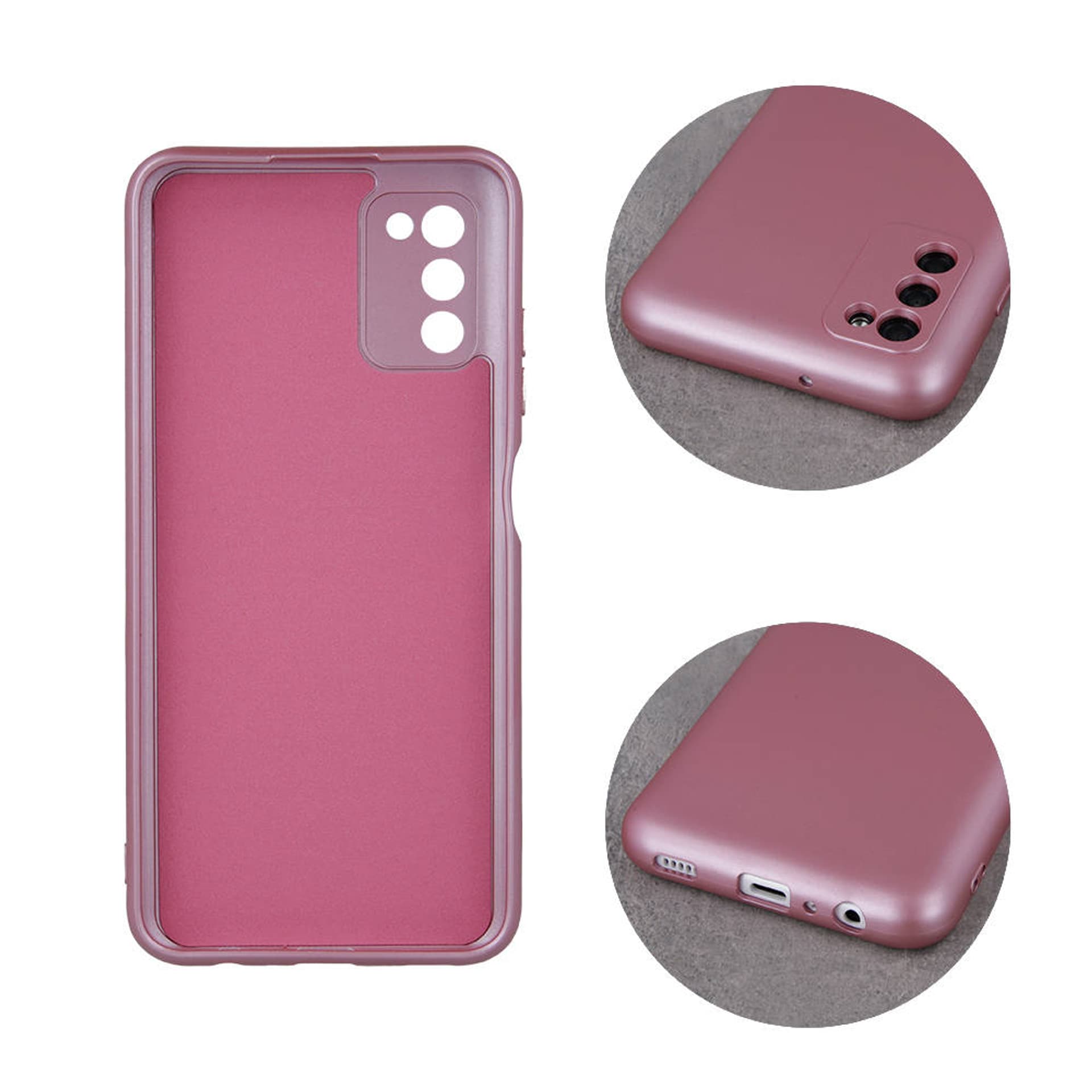 

Etui XIAOMI REDMI NOTE 9S / NOTE 9 PRO / NOTE 9 PRO MAX Metallic Case różowe
