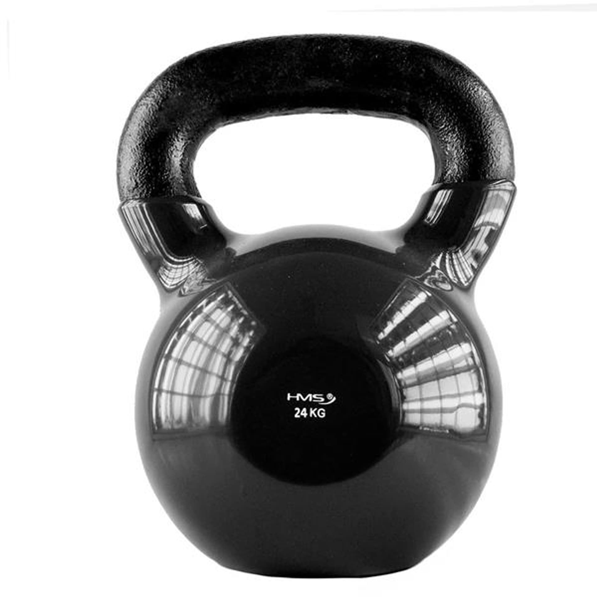 

Kettlebell winylowy 24 kg czarny HMS KNV24