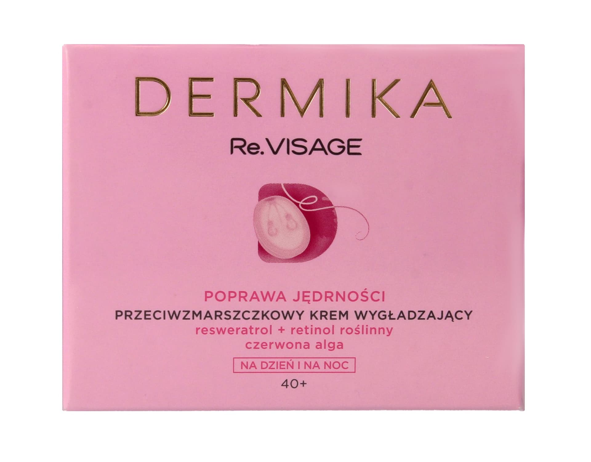 

Dermika Re.Visage 40+ Przeciwzmarszczkowy Krem wygładzający na dzień i noc 50ml