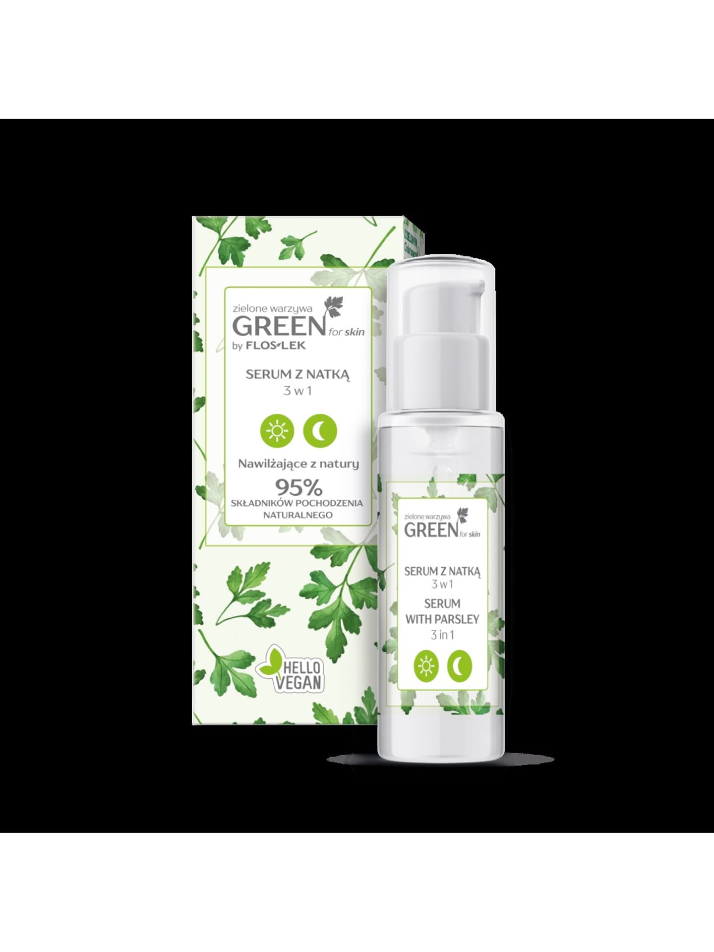 

Floslek Green for Skin Serum z natką 3w1 30ml