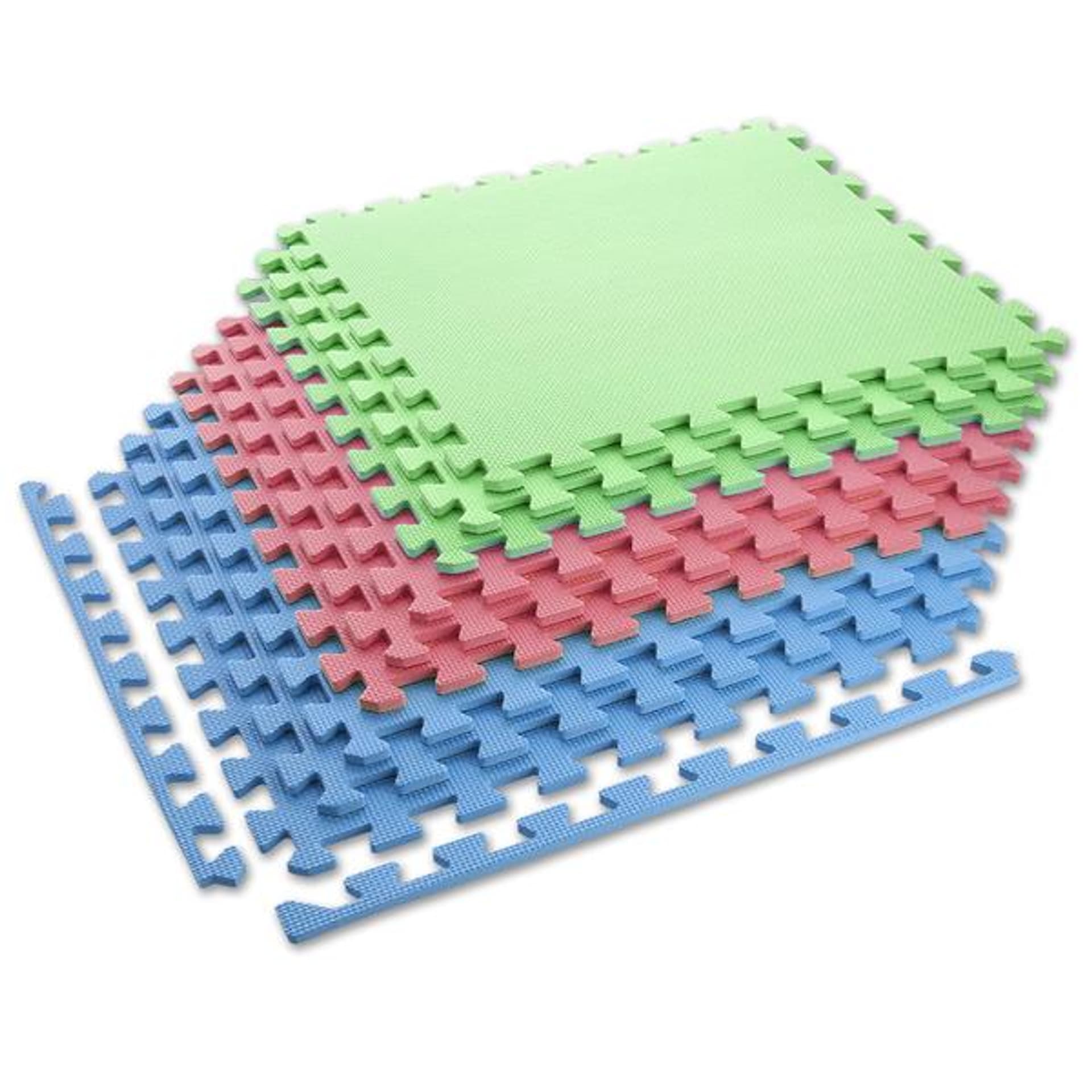 

MP10 MATA PUZZLE MULTIPACK GREEN-BLUE-RED 9 ELEMENTÓW 10MM ONE FITNESS