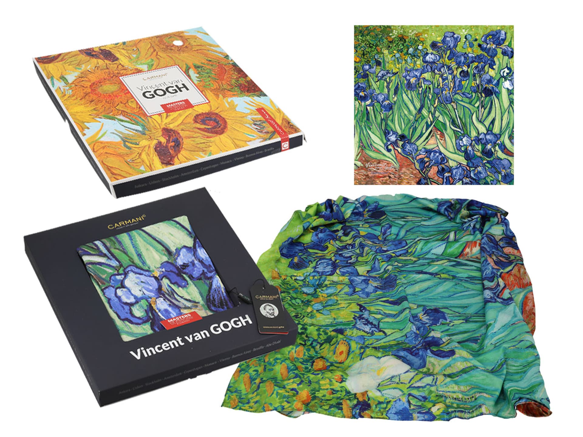 

Chusta - V. van Gogh, Irysy (CARMANI)
