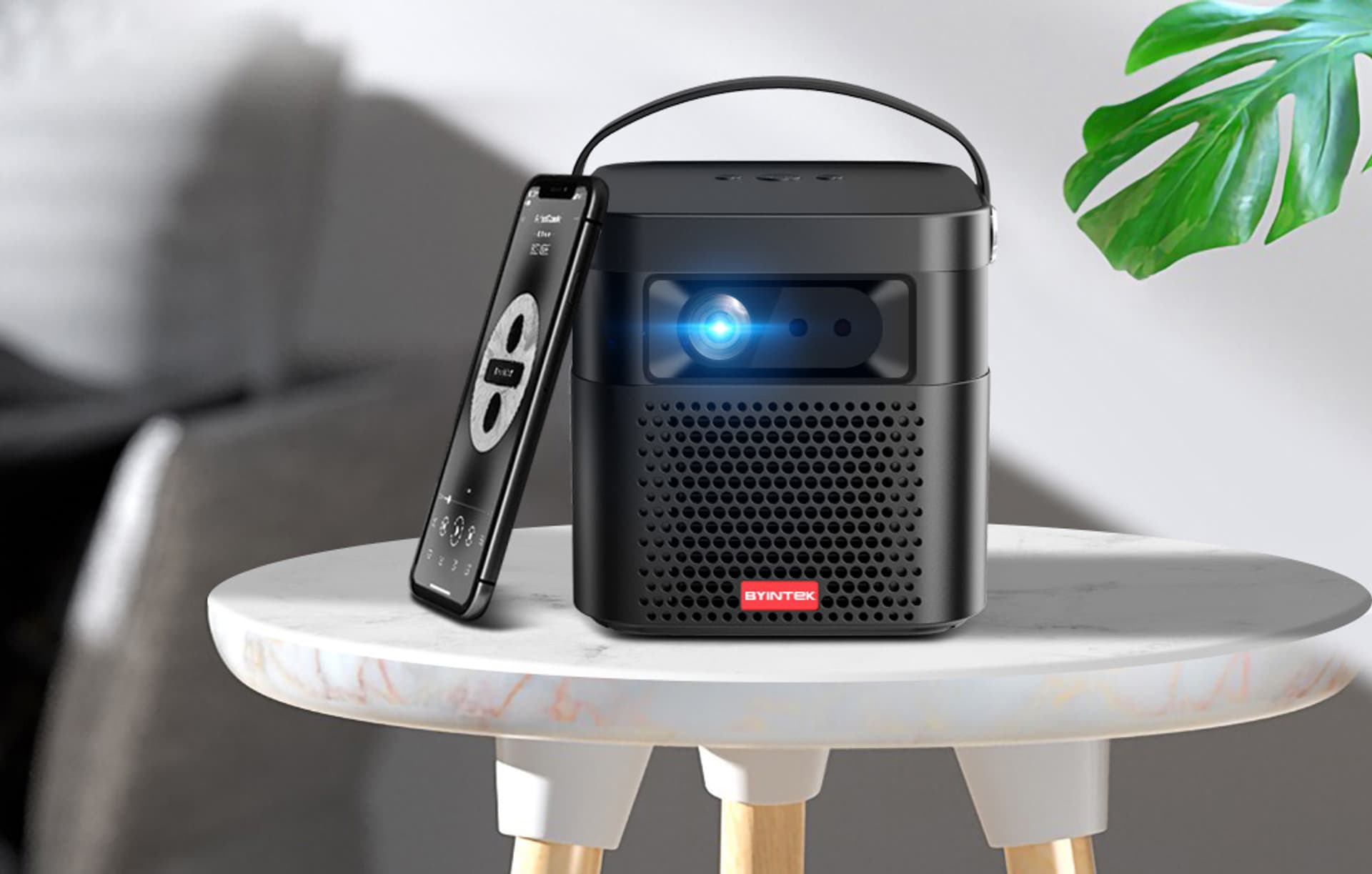 

Bezprzewodowy rzutnik / projektor BYINTEK U70 Pro DLP 3D 4K Android OS