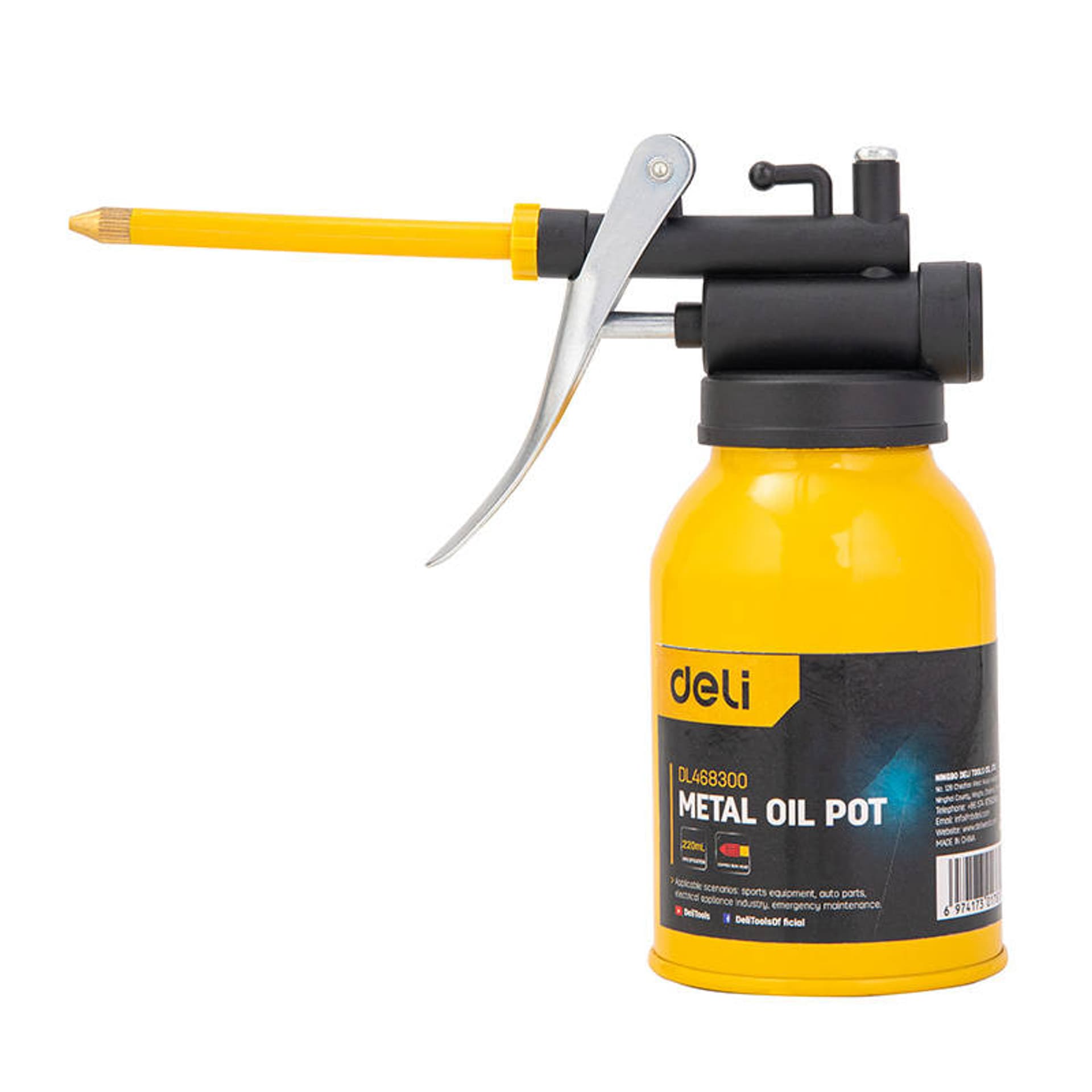 

Oliwiarka z aplikatorem Deli Tools EDL468300, 220ml