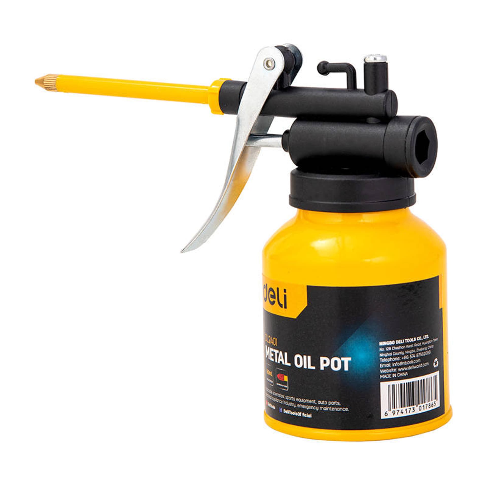 

Oliwiarka z aplikatorem Deli Tools EDL2401 180ml