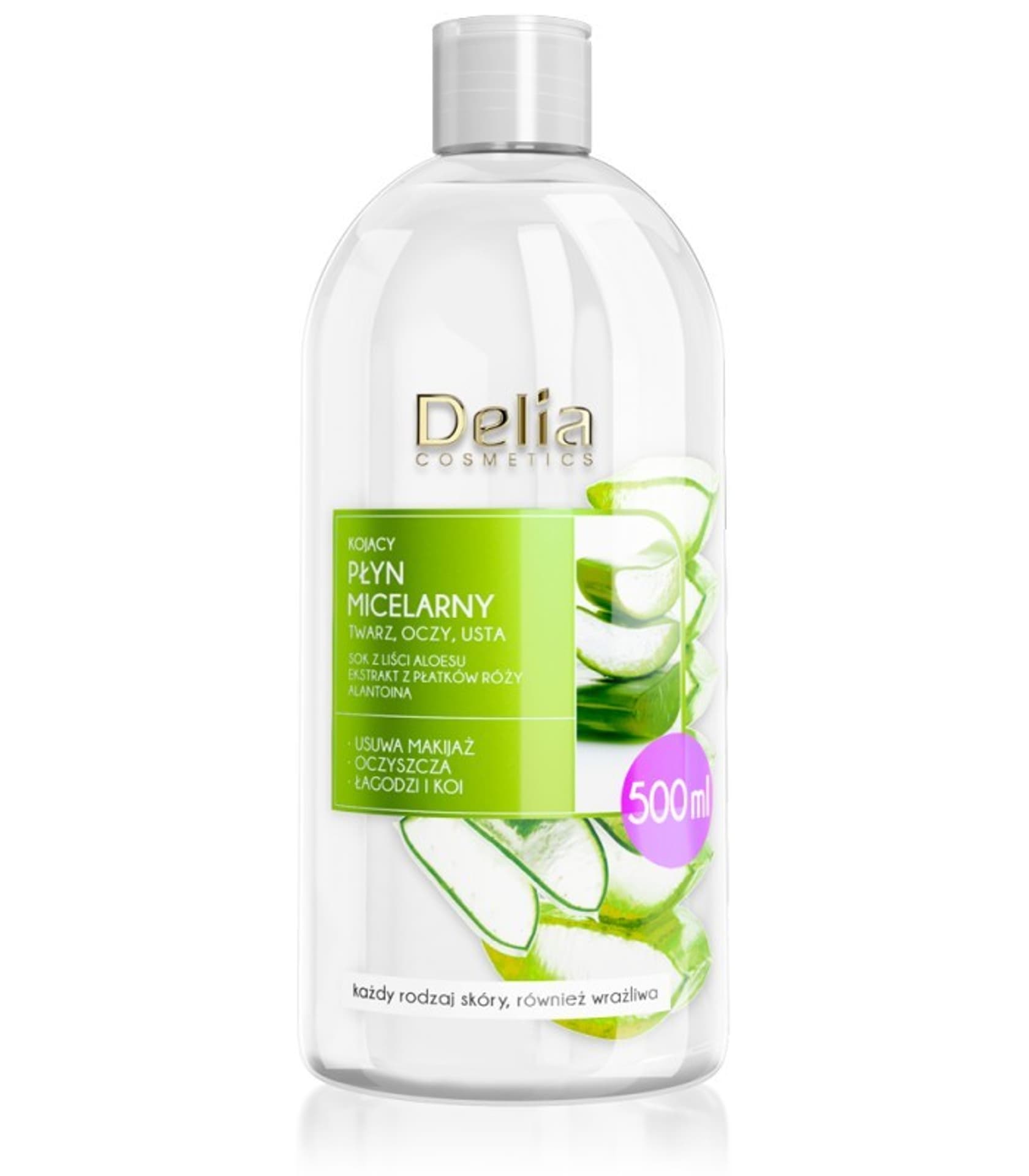 

Delia Cosmetics Płyn Micelarny kojący - każdy rodzaj cery 500ml
