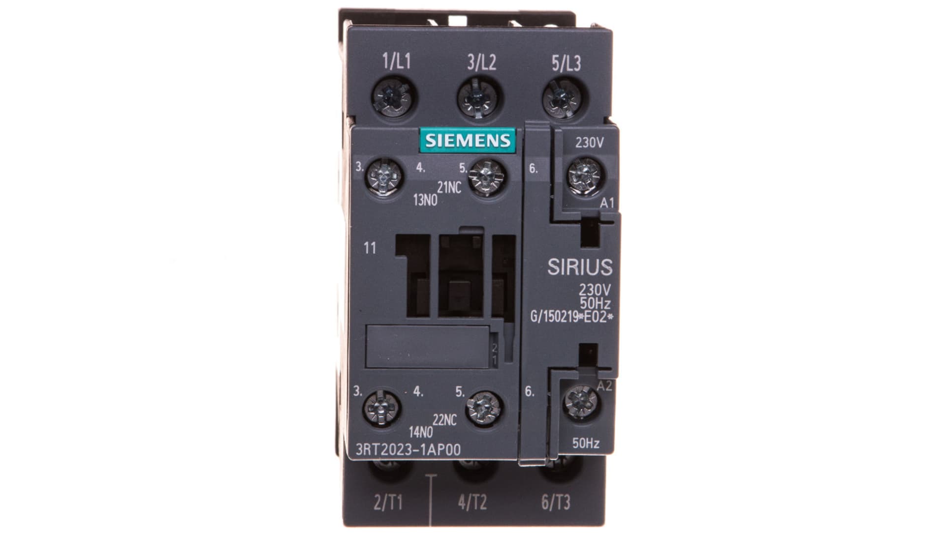 

Stycznik mocy 9A 3P 230V AC 1Z 1R S0 3RT2023-1AP00