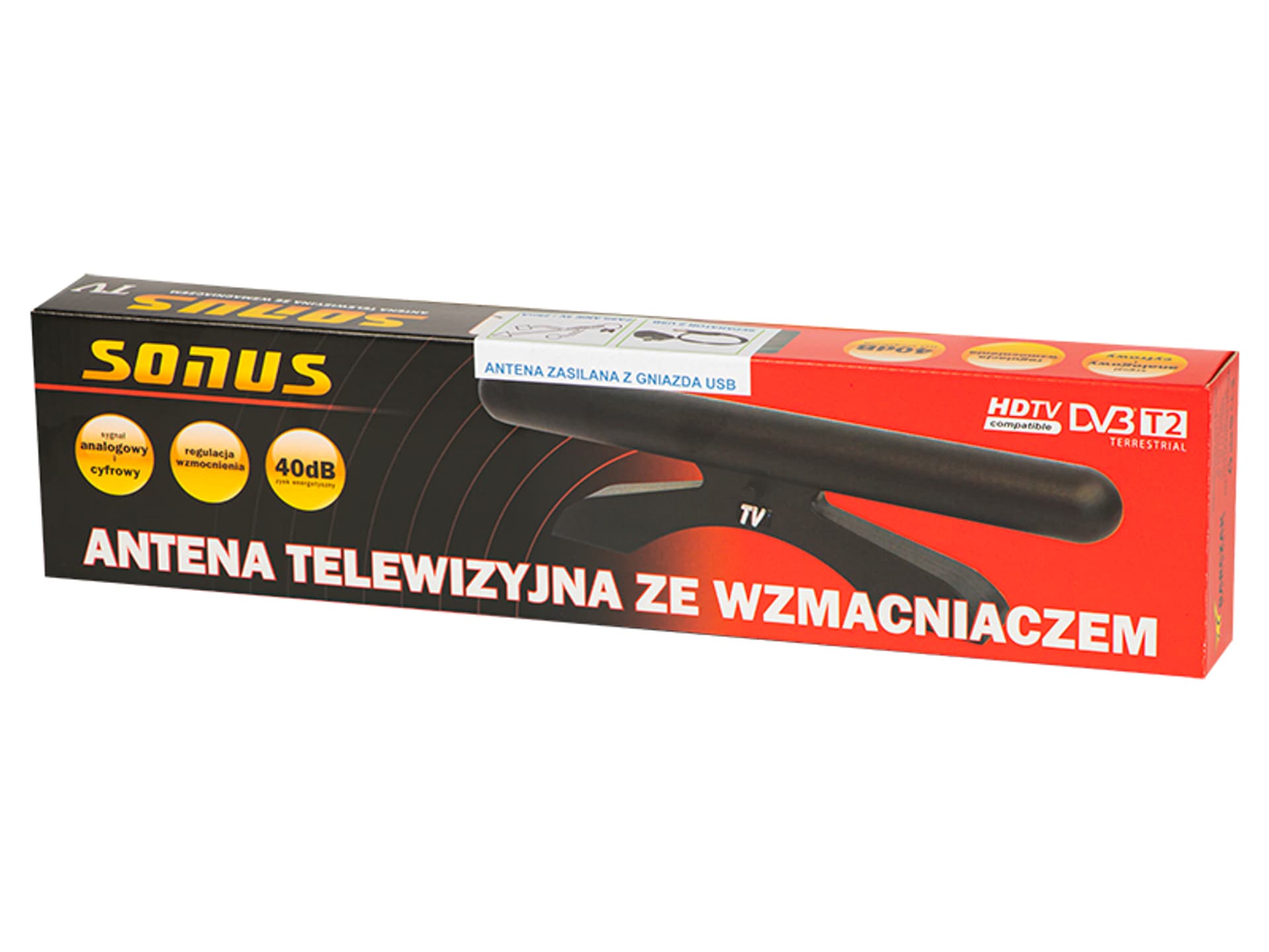 

Antena SONUS TV + z USB