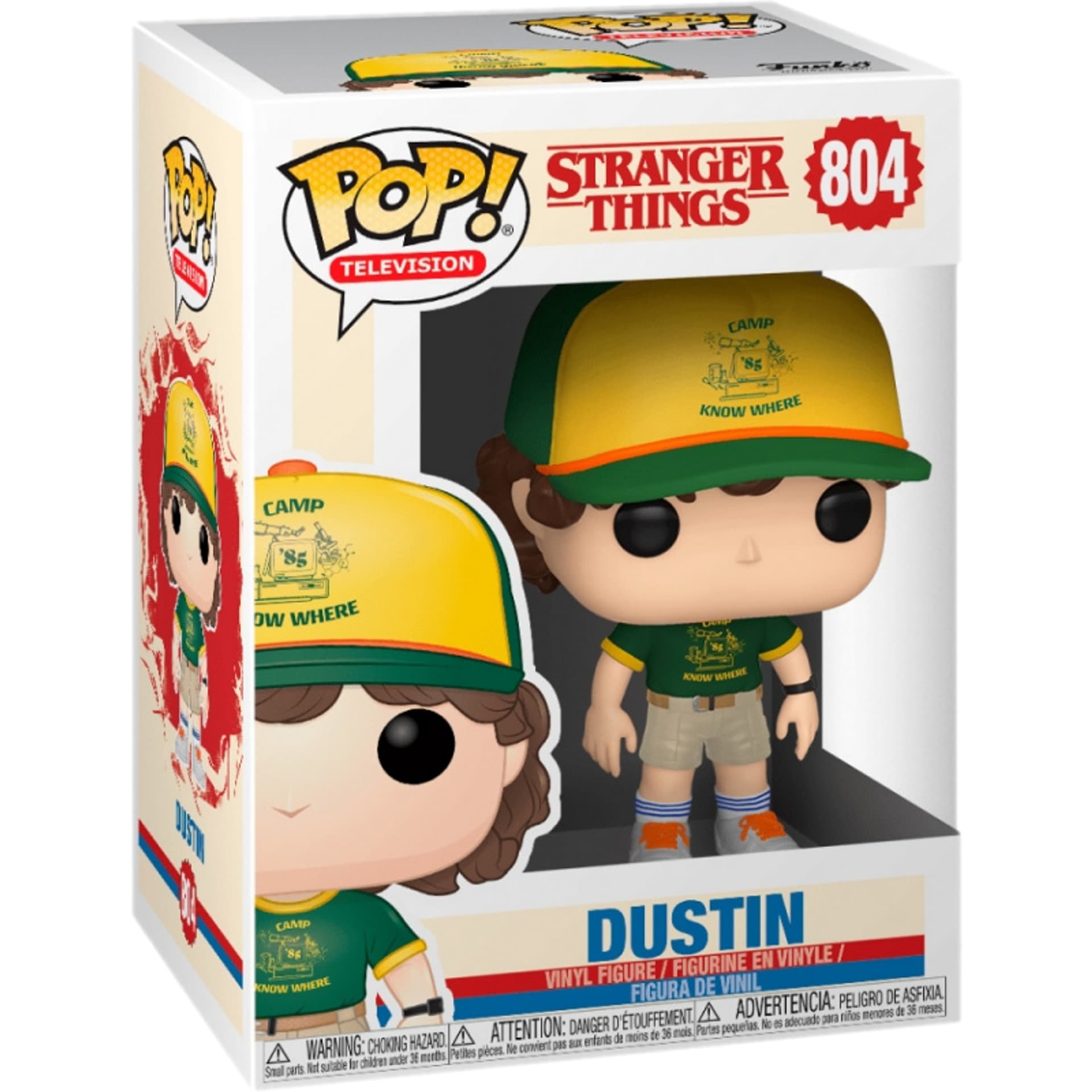 

Funko POP! Figurka Stranger Things Dustin At Camp
