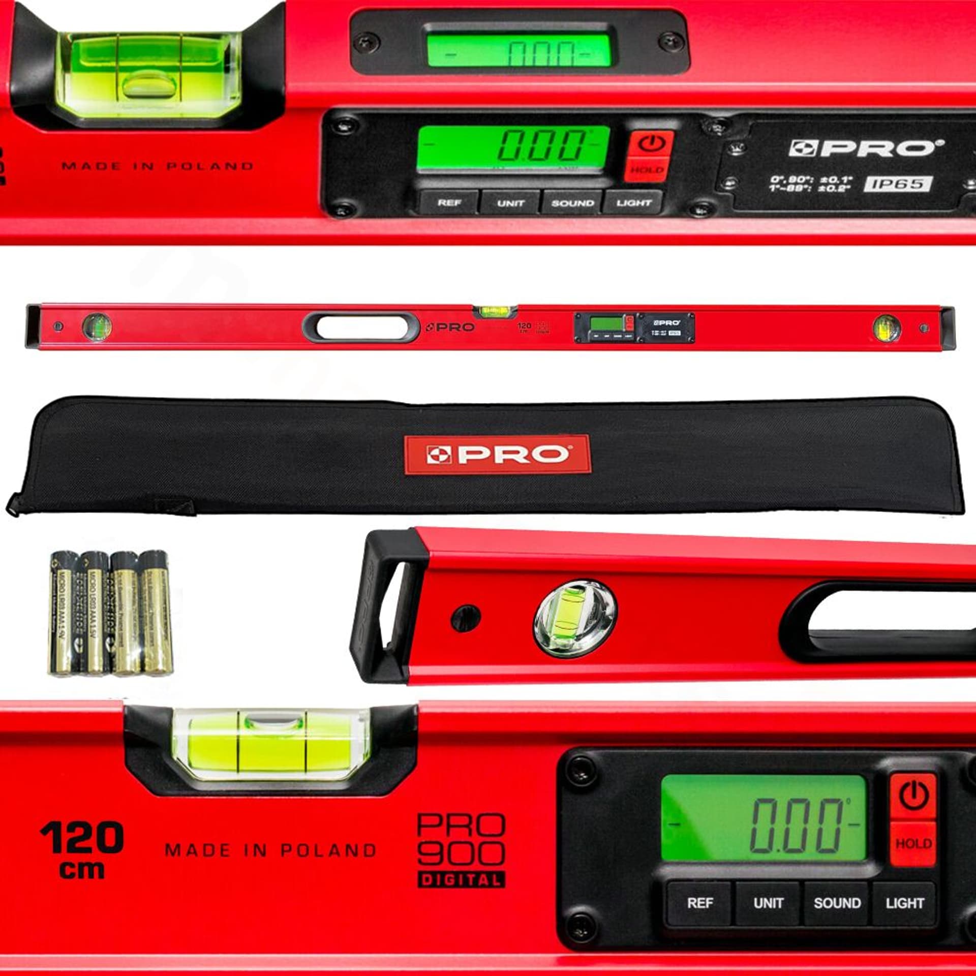

POZIOMICA PRO900 Z ELEKTRONICZNYM ODCZYTEM 100 CM