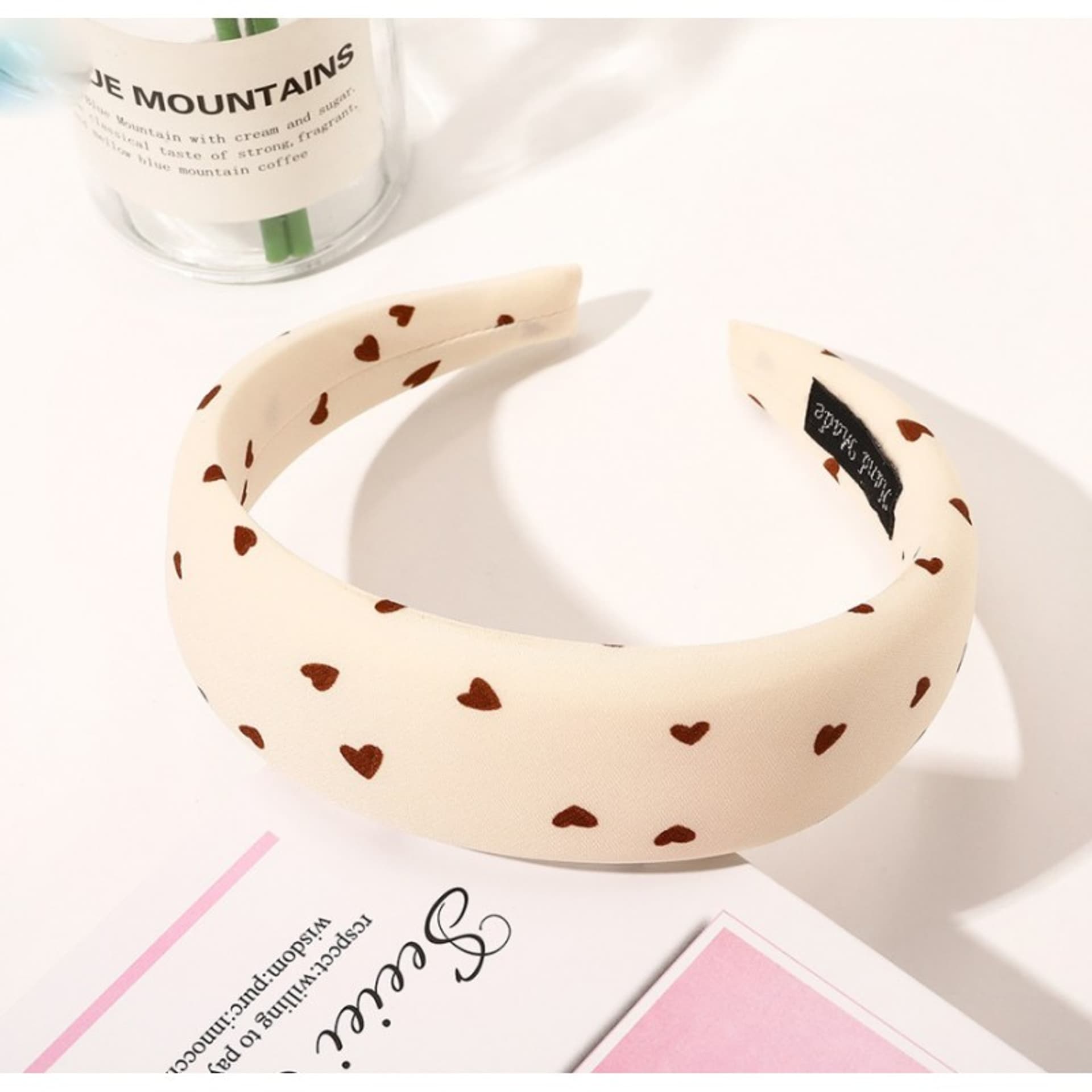 

Opaska Creamy Hearts O440