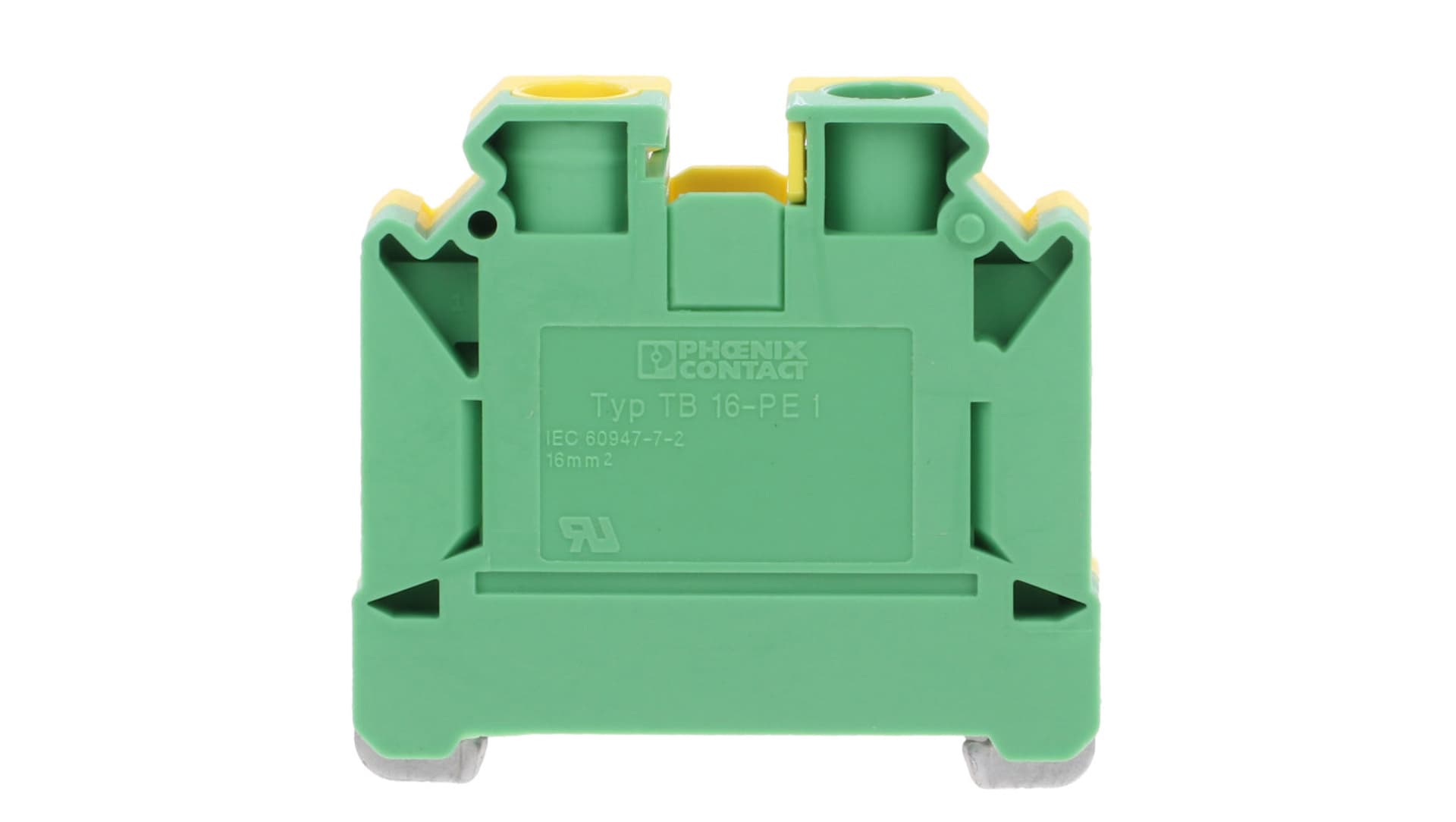 

Złączka szynowa przewodu ochronnego 16mm2 zielono-żółta TB 16-PE I Essential 3059896