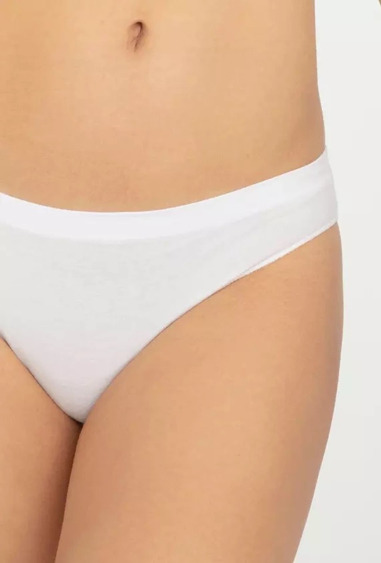 

SEAMLESS COTTON MINI BIKINI (kolor white, rozmiar S)