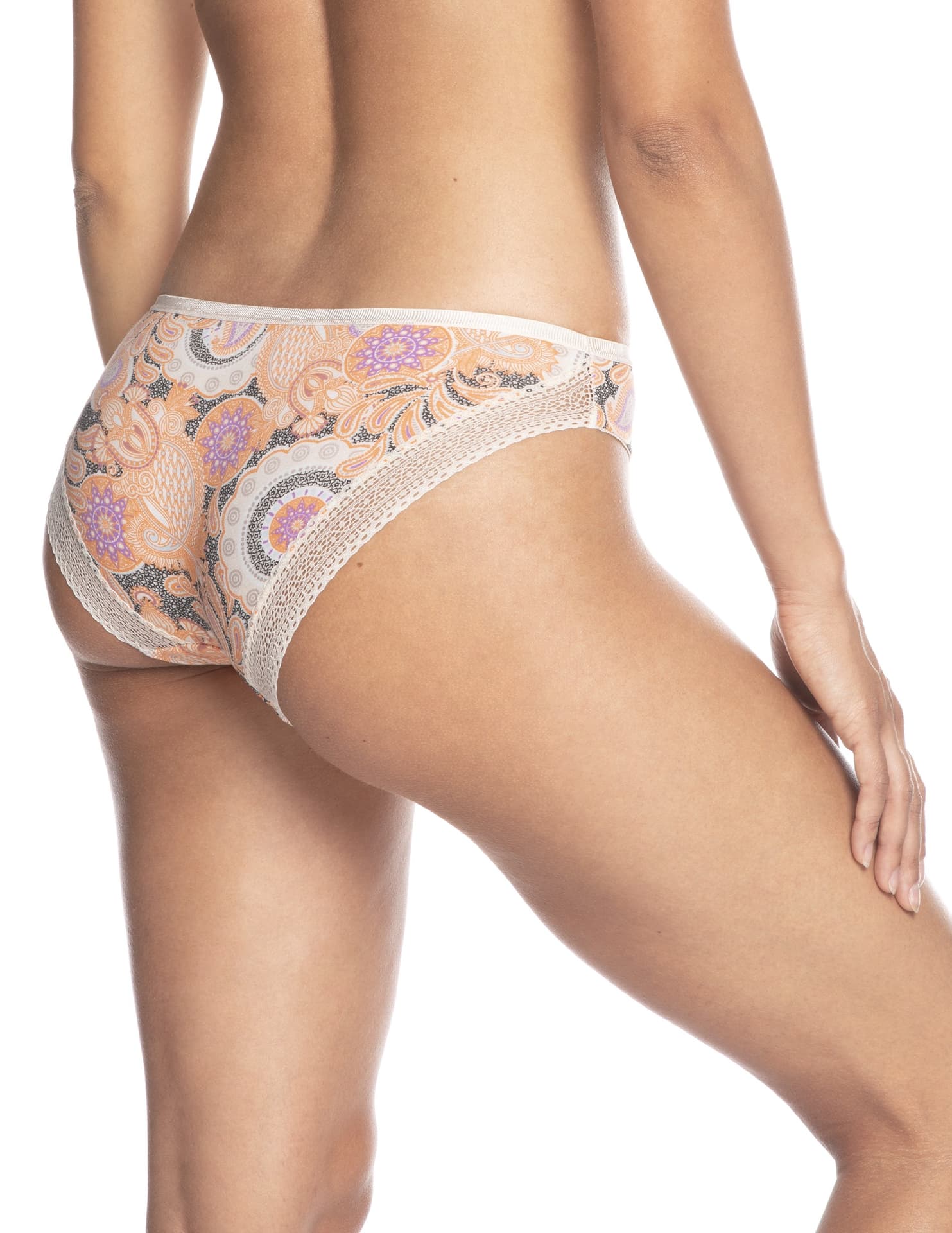 

FIGI MINI BIKINI L-1404MB (kolor łososiowy/kwiaty, rozmiar L)