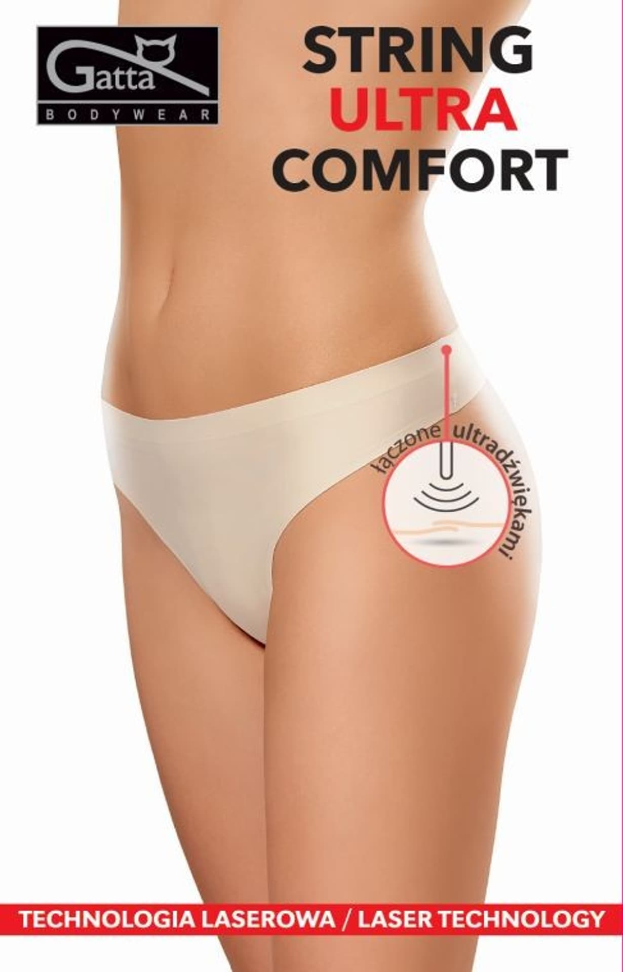 

STRINGI ULTRA COMFORT (kolor beige, rozmiar L)