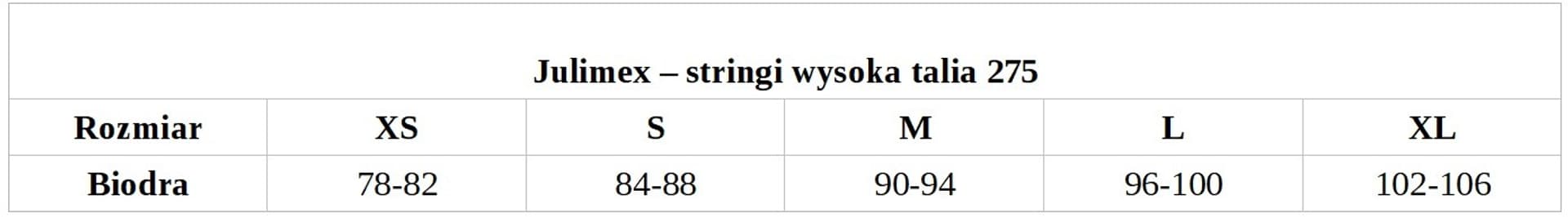 

STRINGI WYSOKA TALIA 275 (kolor natural, rozmiar L)