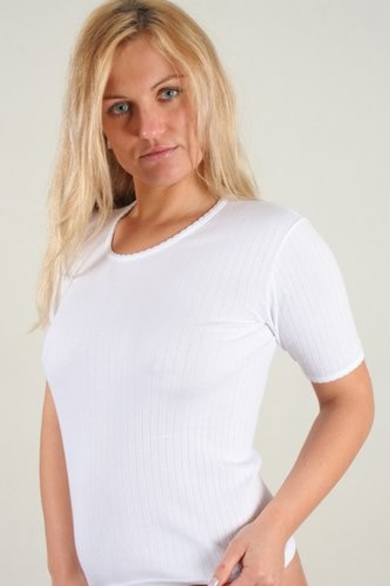 

KOSZULKA DAMSKA 1315 KR R.XL-3XL (kolor biały, rozmiar XXL)