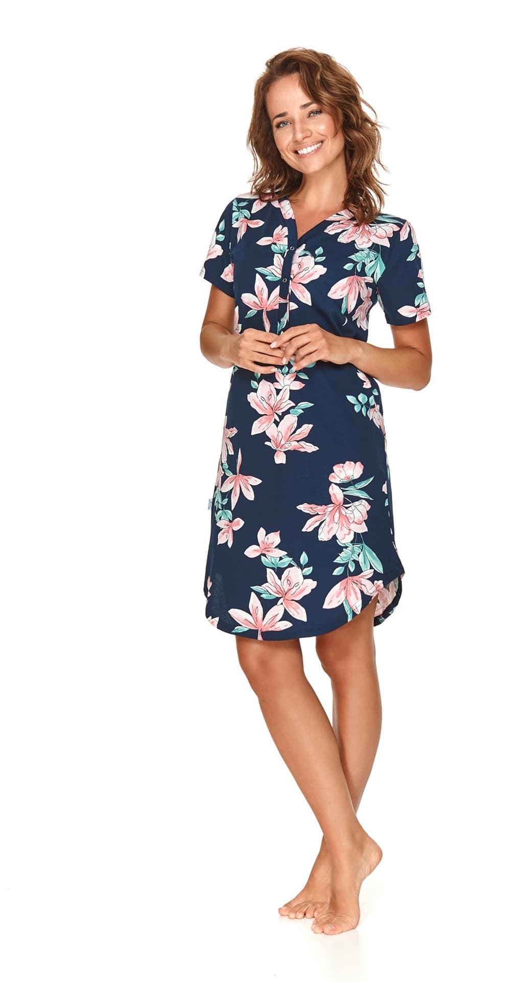 

KOSZULA LARYSA 2681 KR (kolor brązowy, rozmiar M)