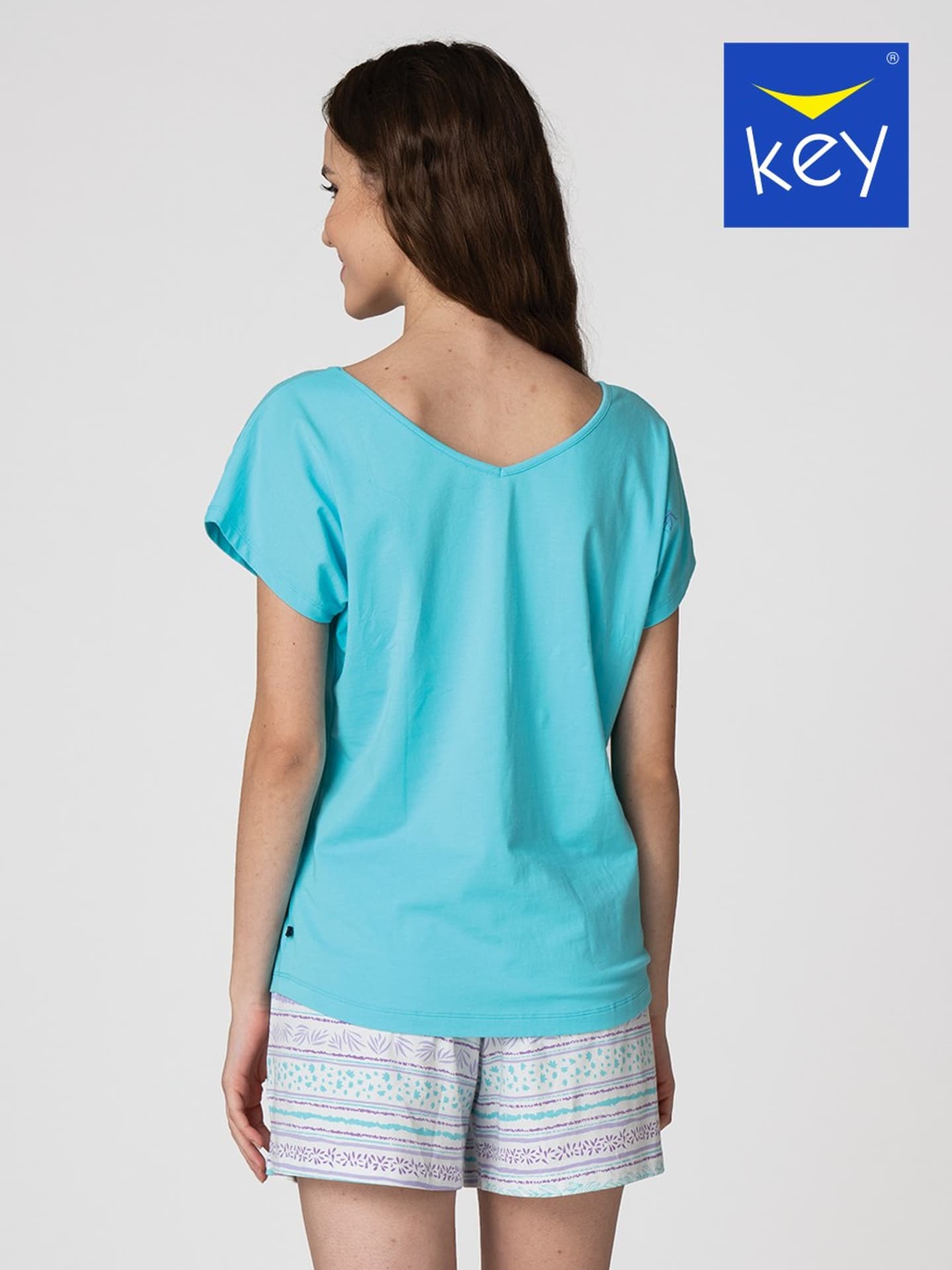 

PIŻAMA DAMSKA LNS 914 A22 KR (kolor turkusowy, rozmiar XL)