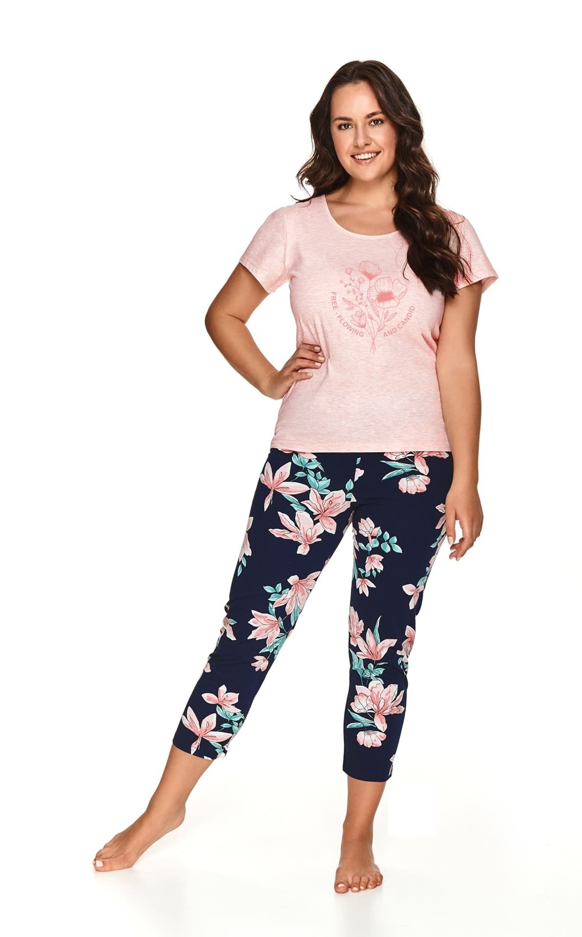 

PIŻAMA MARINA 2694 KR R.2XL-3XL (kolor błękitny, rozmiar XXXL)