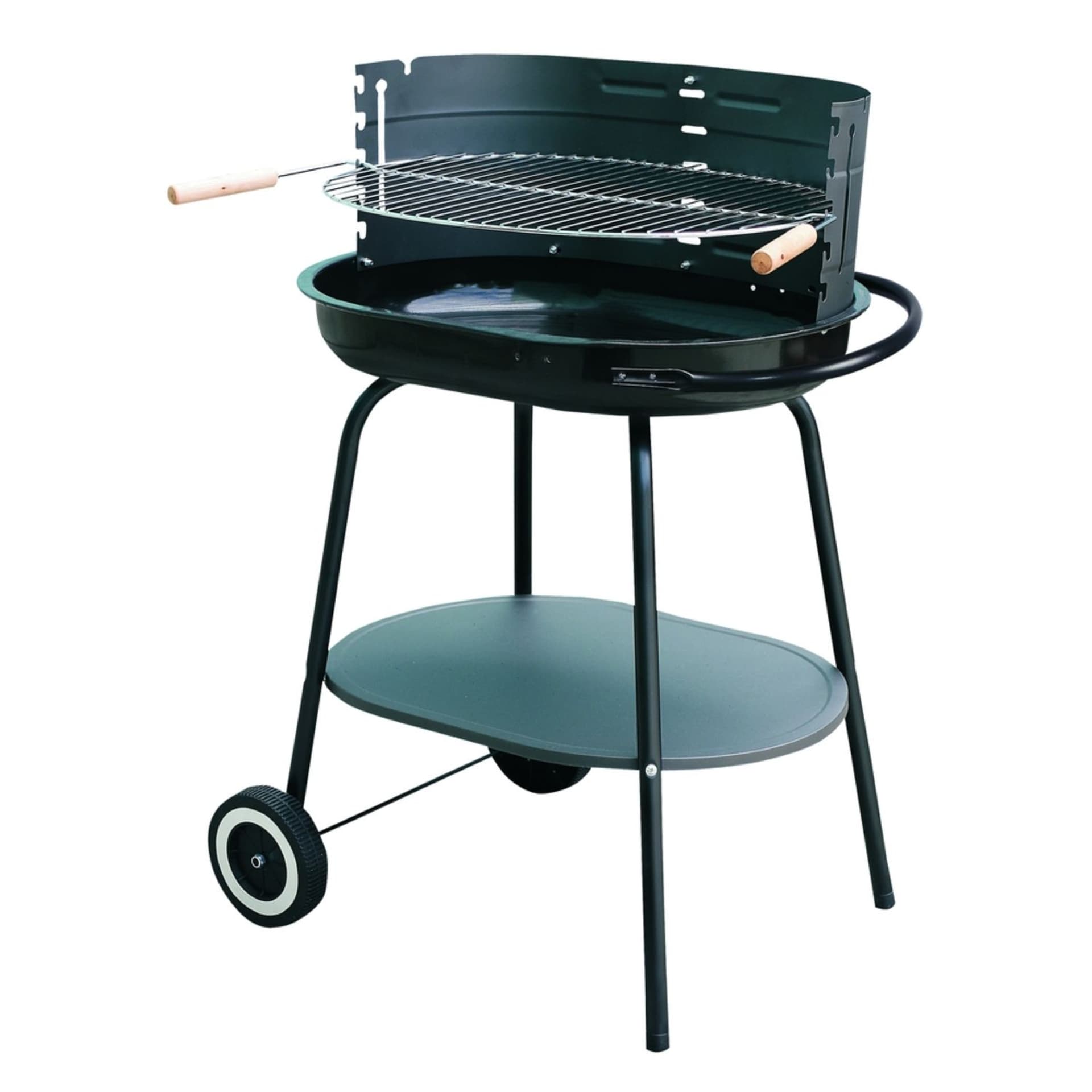 

Grill owalny 60x42cm na kółkach Master Grill MG942