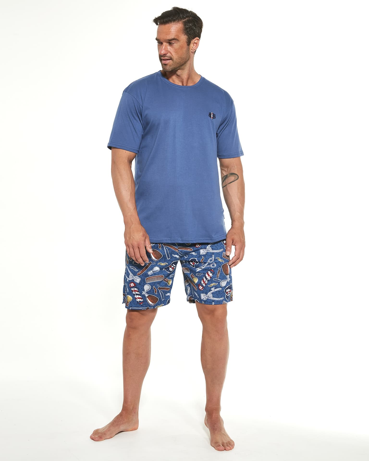 

PIŻAMA MĘSKA 326/191 BARBER KR (kolor jeans, rozmiar M)