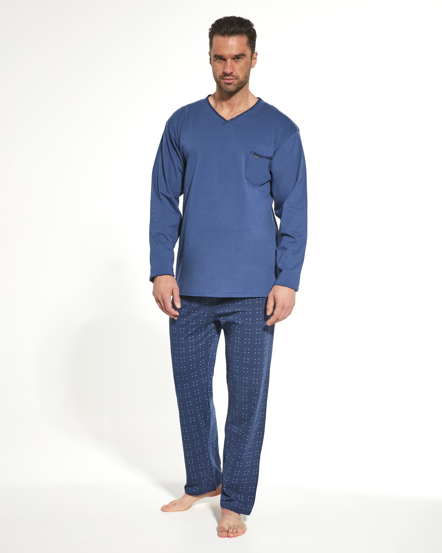 

PIŻAMA MĘSKA 122/218 JASON DR (kolor jeans, rozmiar XXL)