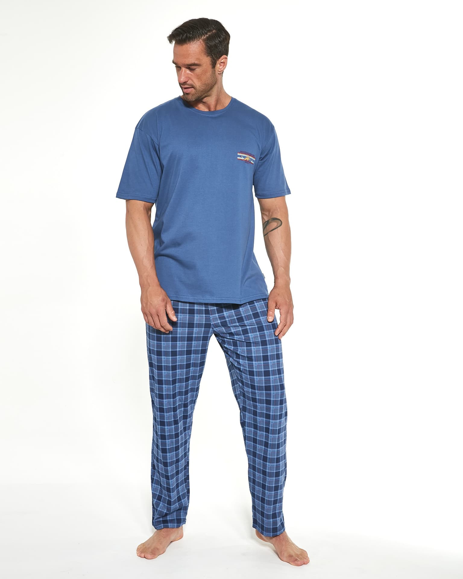 

PIŻAMA MĘSKA 134/180 MOUNTAIN 2 KR (kolor jeans, rozmiar XXL)