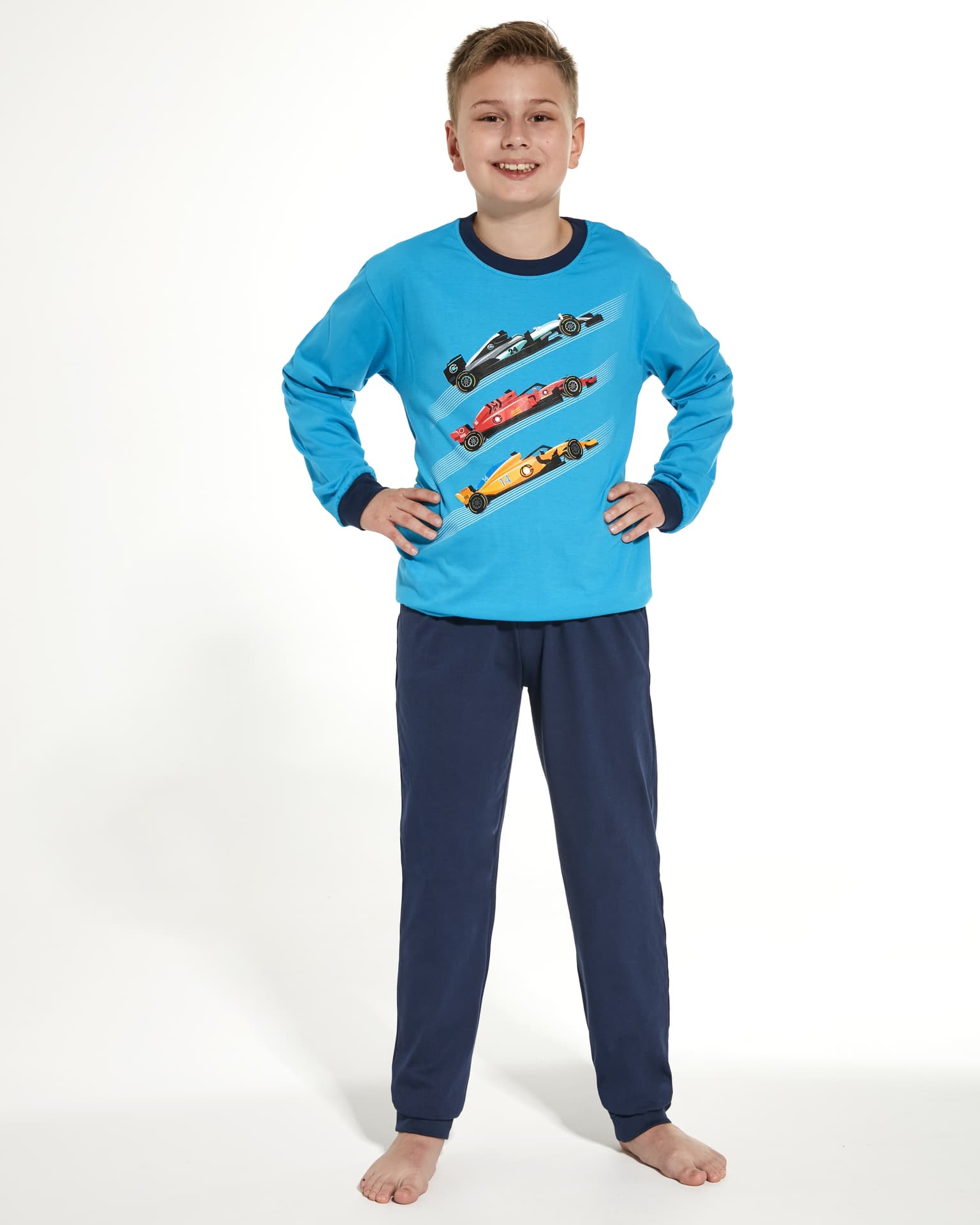 

PIŻAMA BOY YOUNG 267/133 RACE DR (kolor turkusowy, rozmiar 146-152)