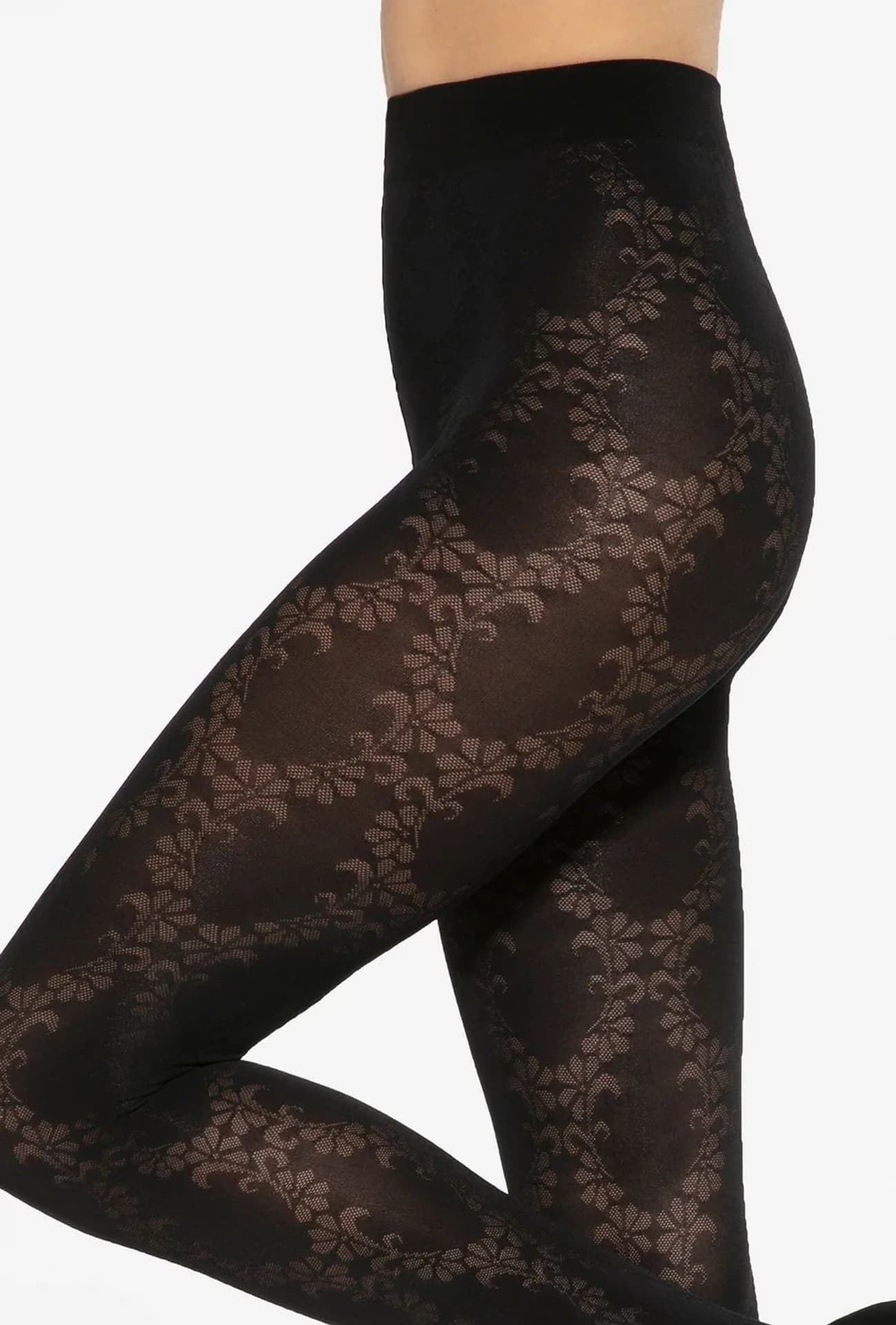 

RAJSTOPY FLORAL W.01 50 DEN (kolor nero, rozmiar 4)