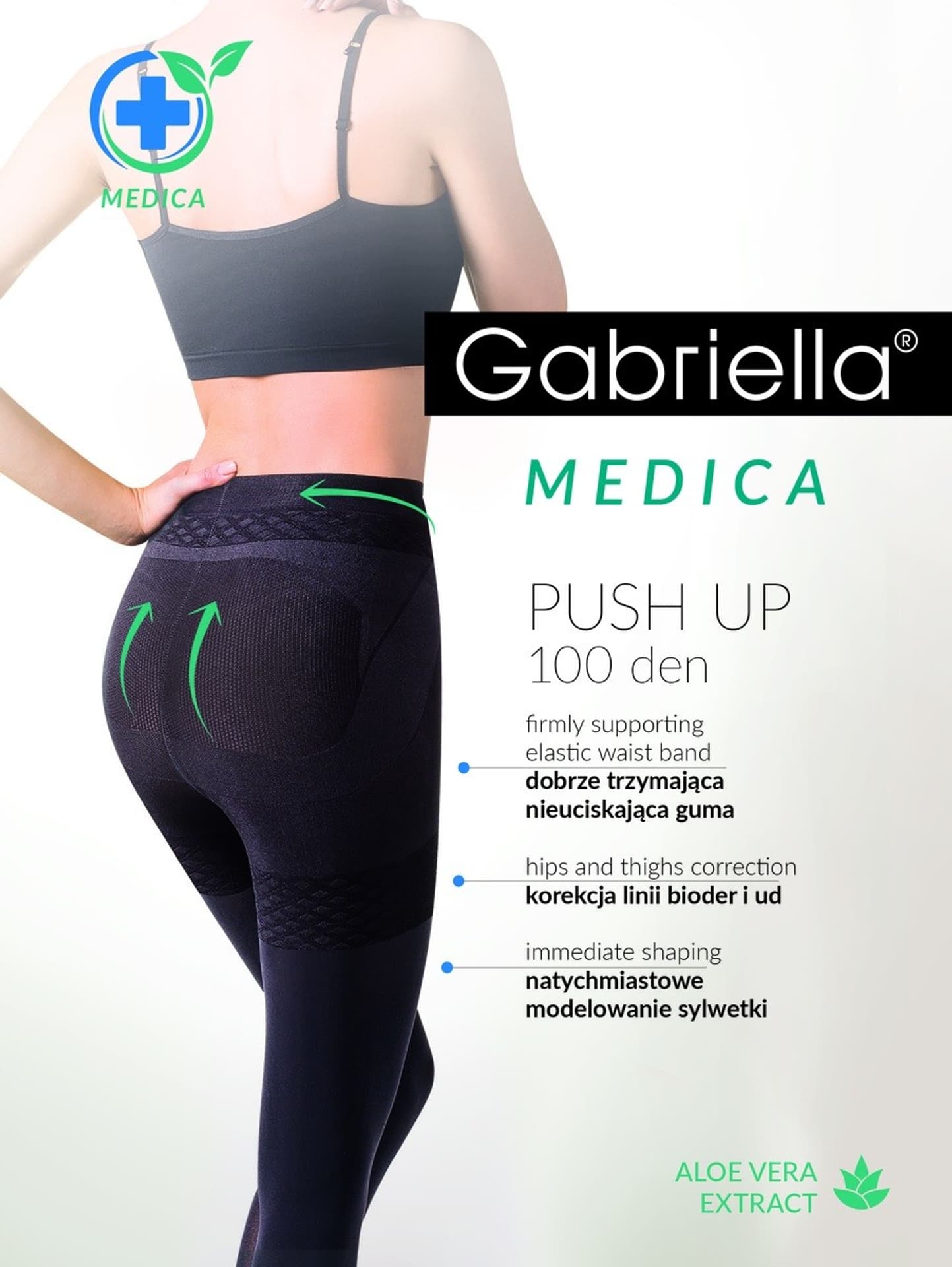 

RAJSTOPY MEDICA PUSH UP 100 DEN (kolor nero, rozmiar 4)