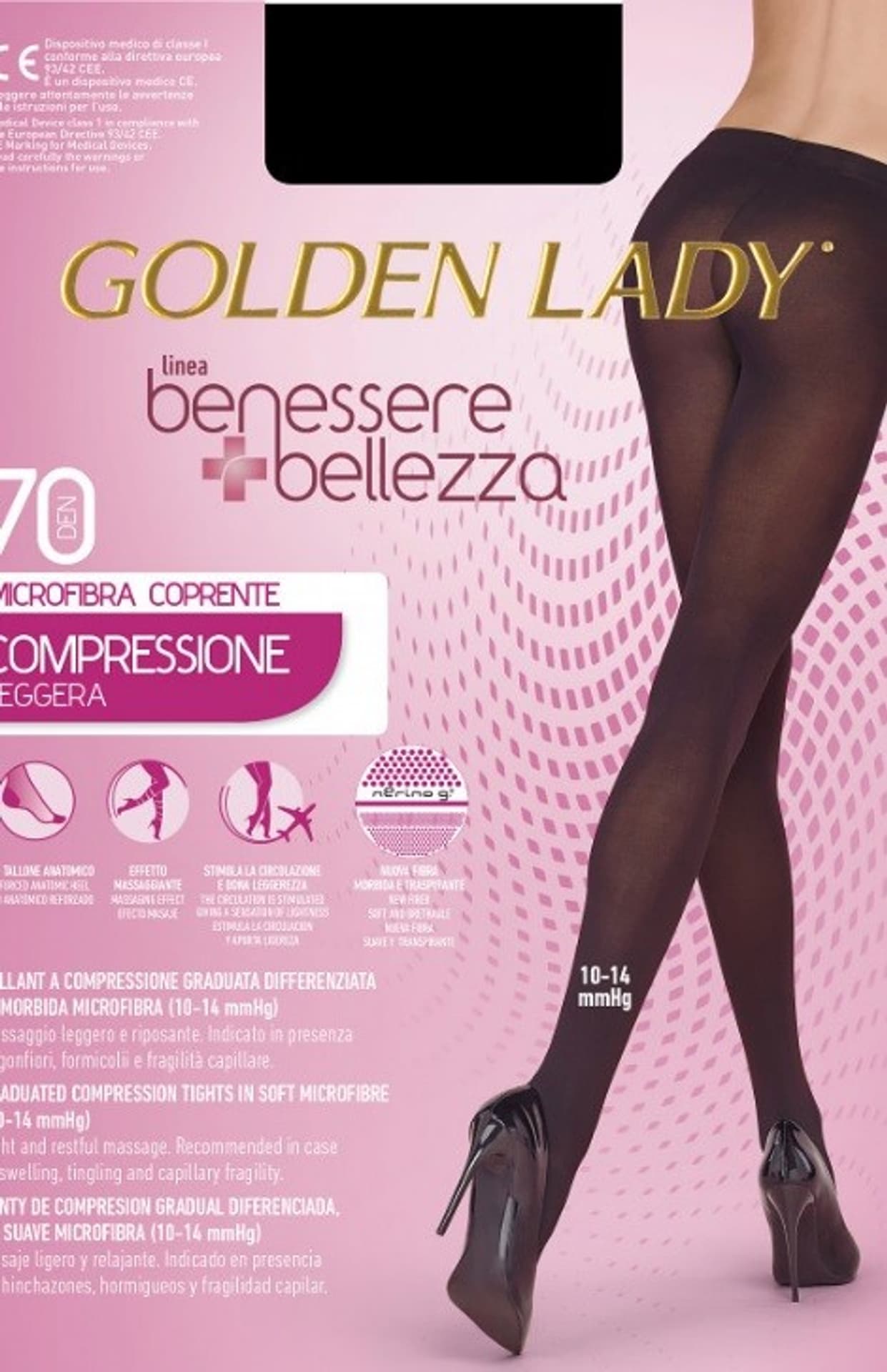

RAJSTOPY BENESSERE 70 DEN (kolor playa, rozmiar 2)