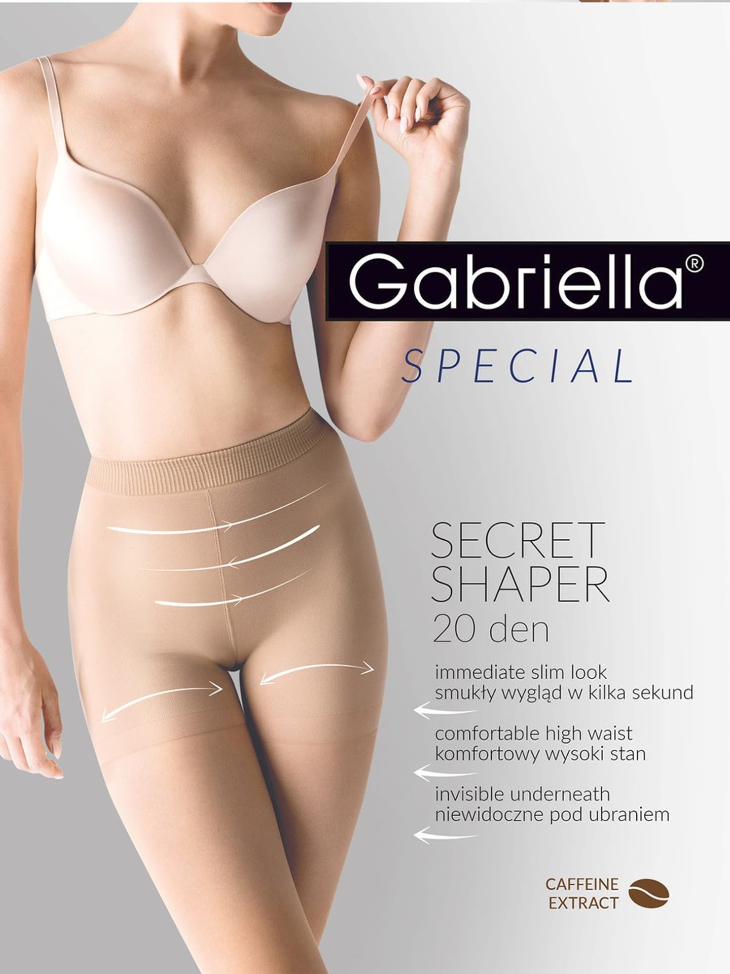 

RAJSTOPY SECRET SHAPER 20 DEN (kolor beige, rozmiar 4)