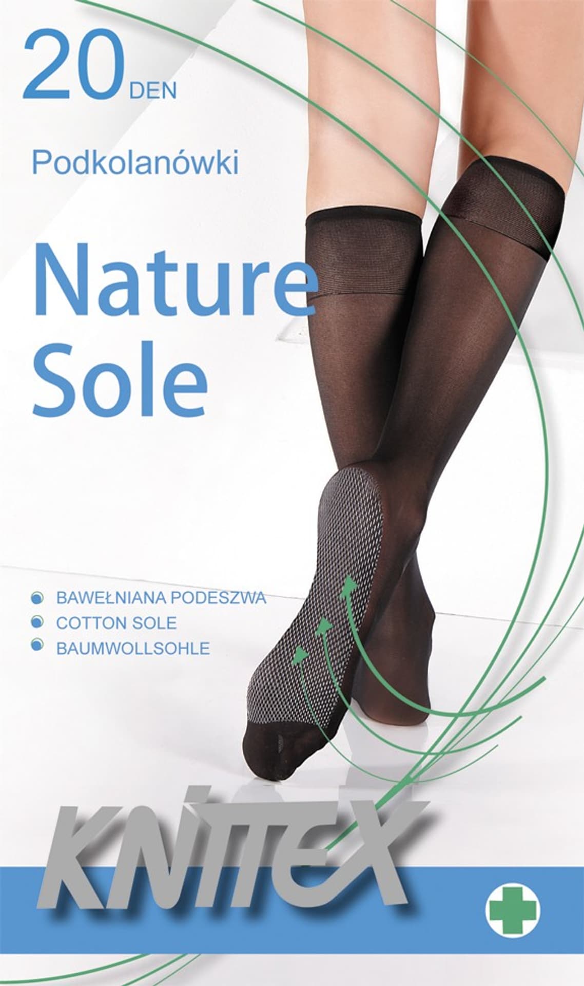 

PODKOLANÓWKI NATURE SOLE 20 DEN (kolor beżowy)