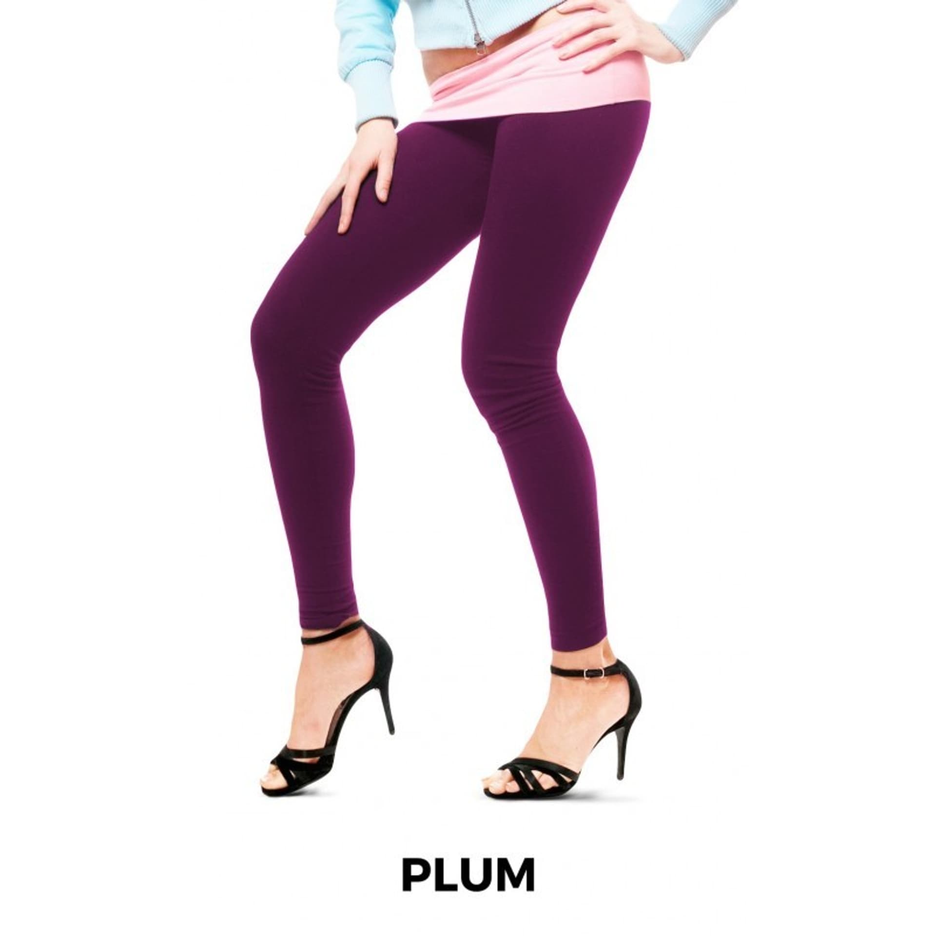 

LEGGINSY POLAR PLUSH 180 DEN (kolor plum, rozmiar L//XL)