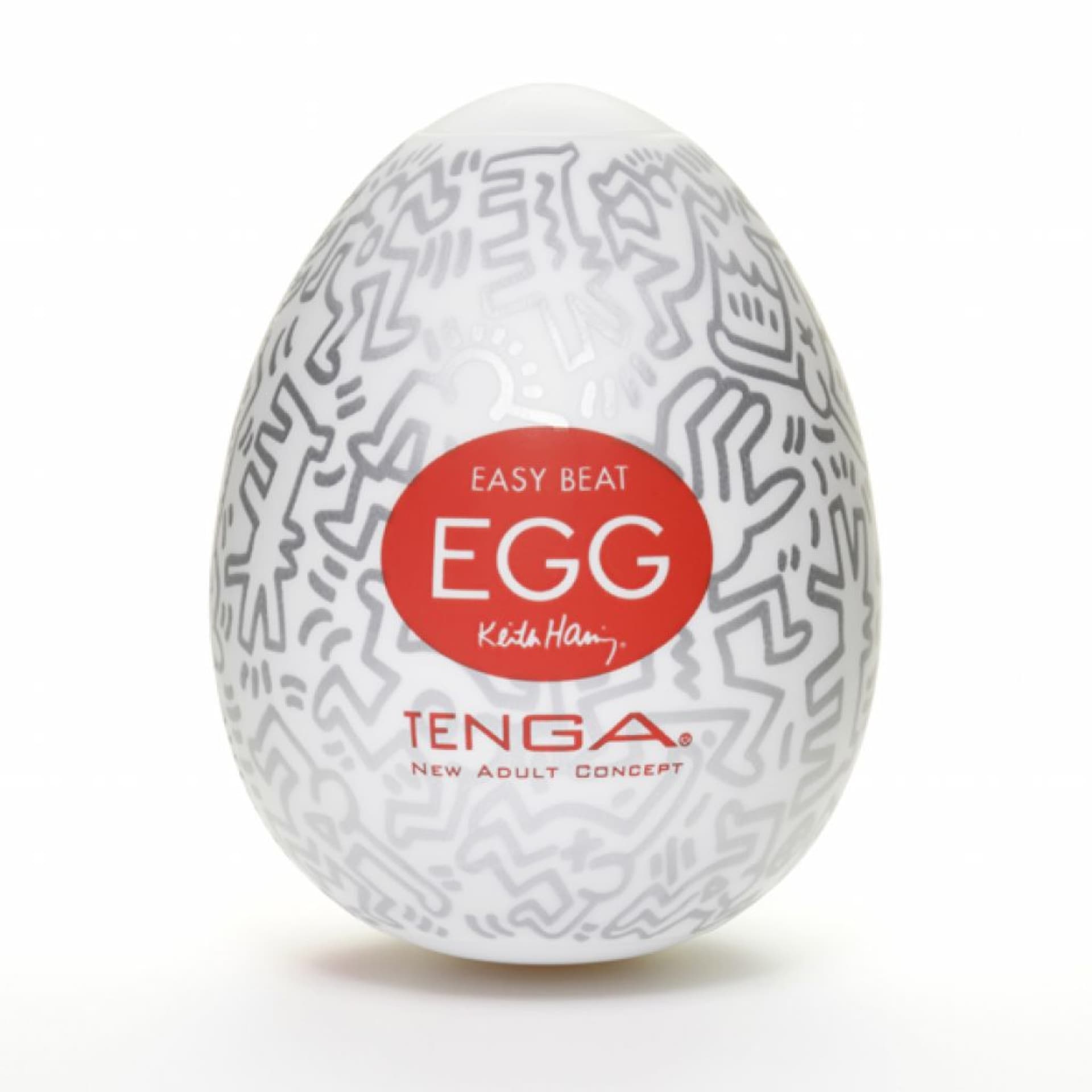 

TENGA Easy Beat Egg Keith Haring Party jednorazowy masturbator w kształcie jajka