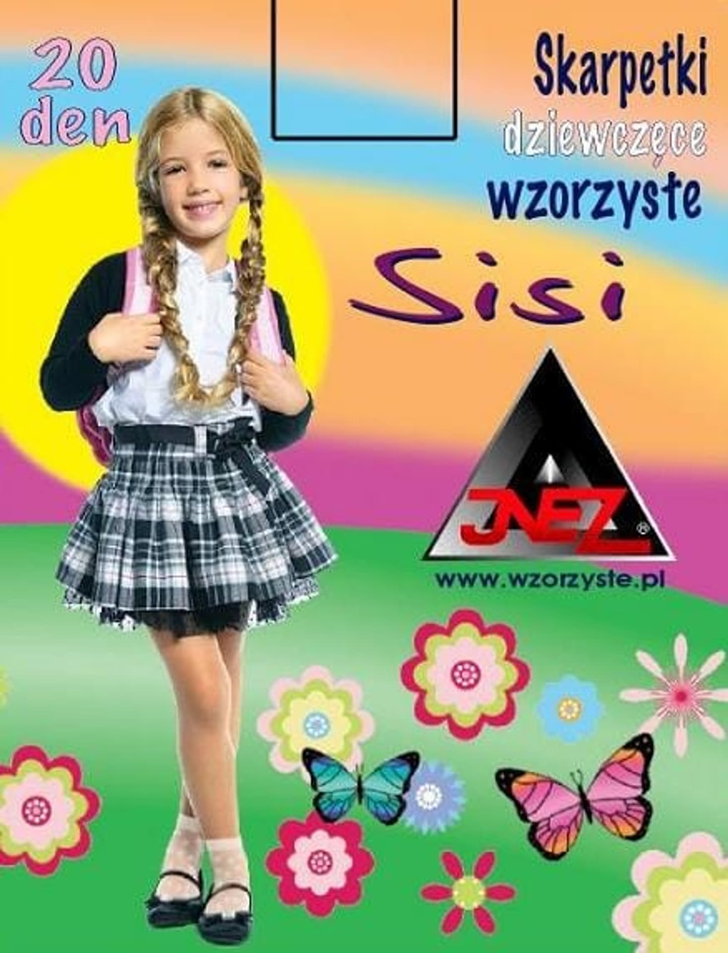 

SKARPETKI DZIEWCZĘCE SISI (kolor biały)
