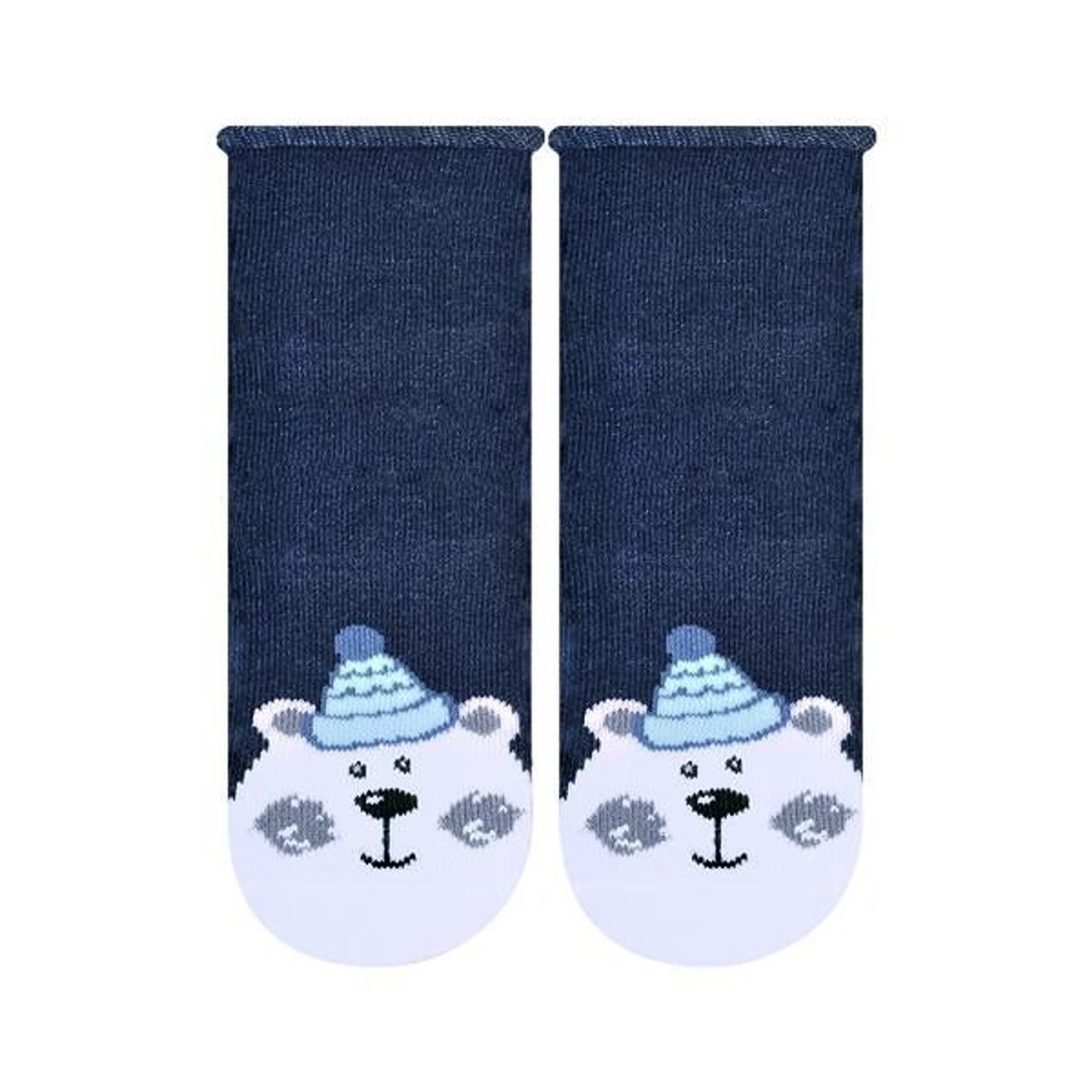 

SKARPETKI NIEMOWLĘCE COTTON CANDY 138 (kolor szary/różowy miś 126, rozmiar 23-25)