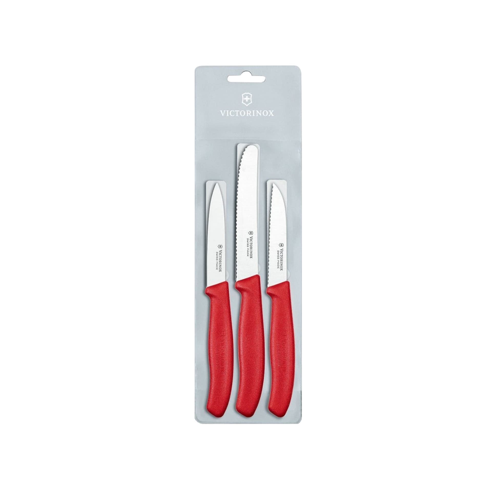 

Zestaw 3 czerwonych noży Victorinox