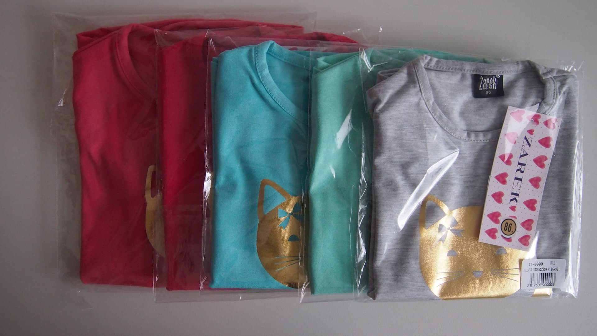 

BLUZKA DZIEWCZECA KOT KR R.98-104 (kolor mix kolor, rozmiar 98)