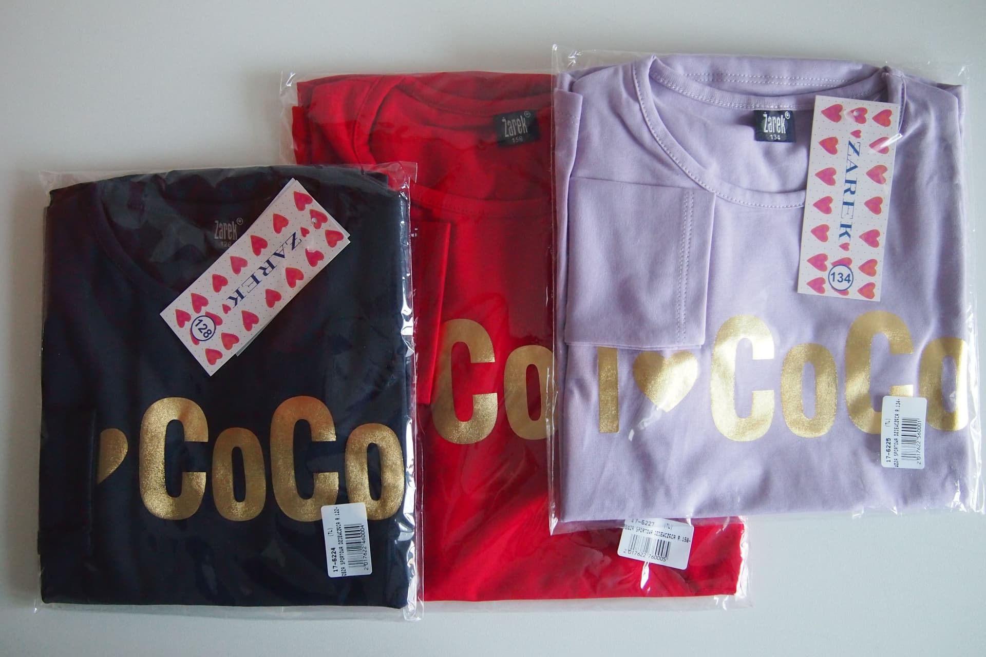 

BLUZKA DZIEWCZĘCA COCO DR R.122-128 (kolor mix kolor)
