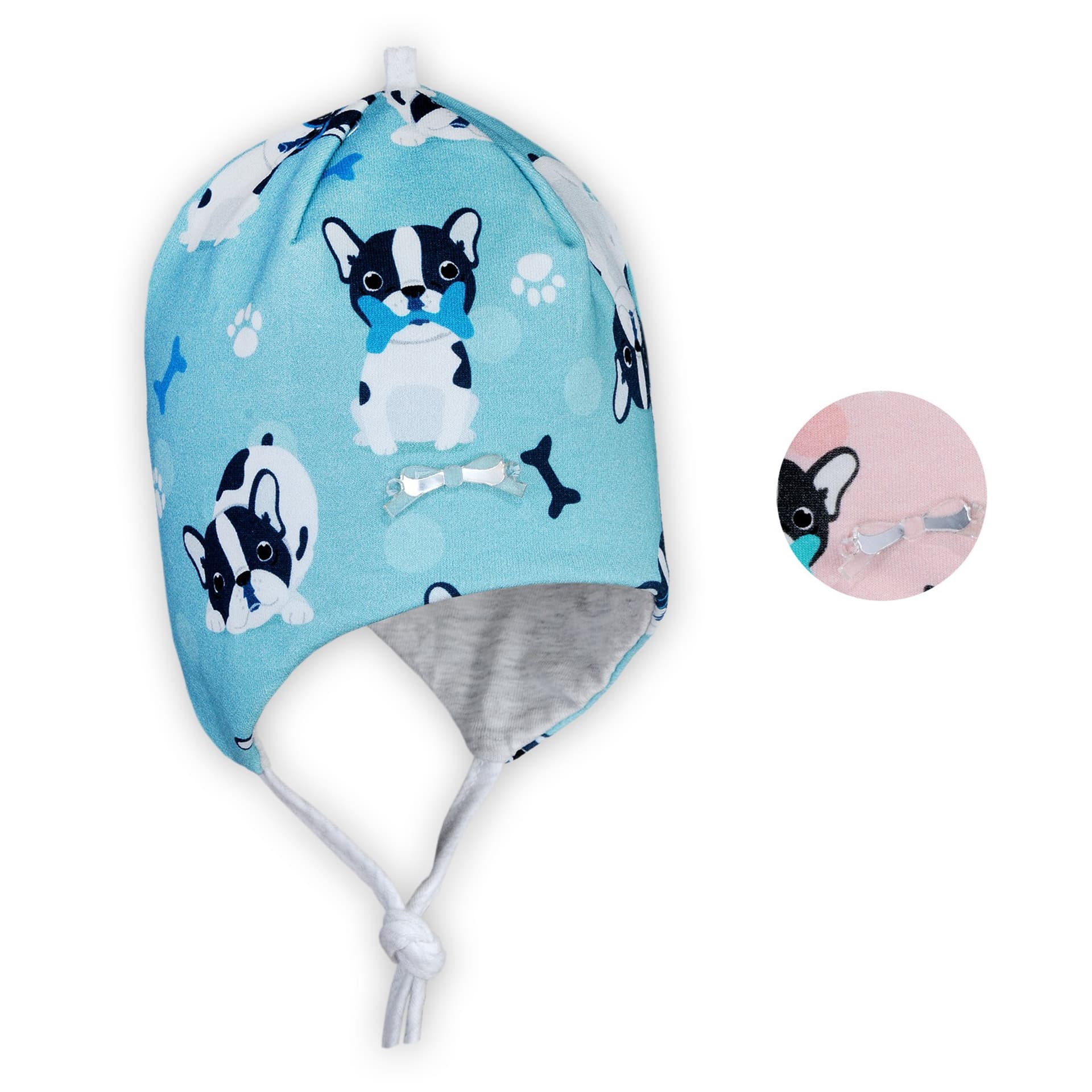 

CZAPKA DZIECIĘCA 8039 SALE (kolor morski/różowy, rozmiar 44)