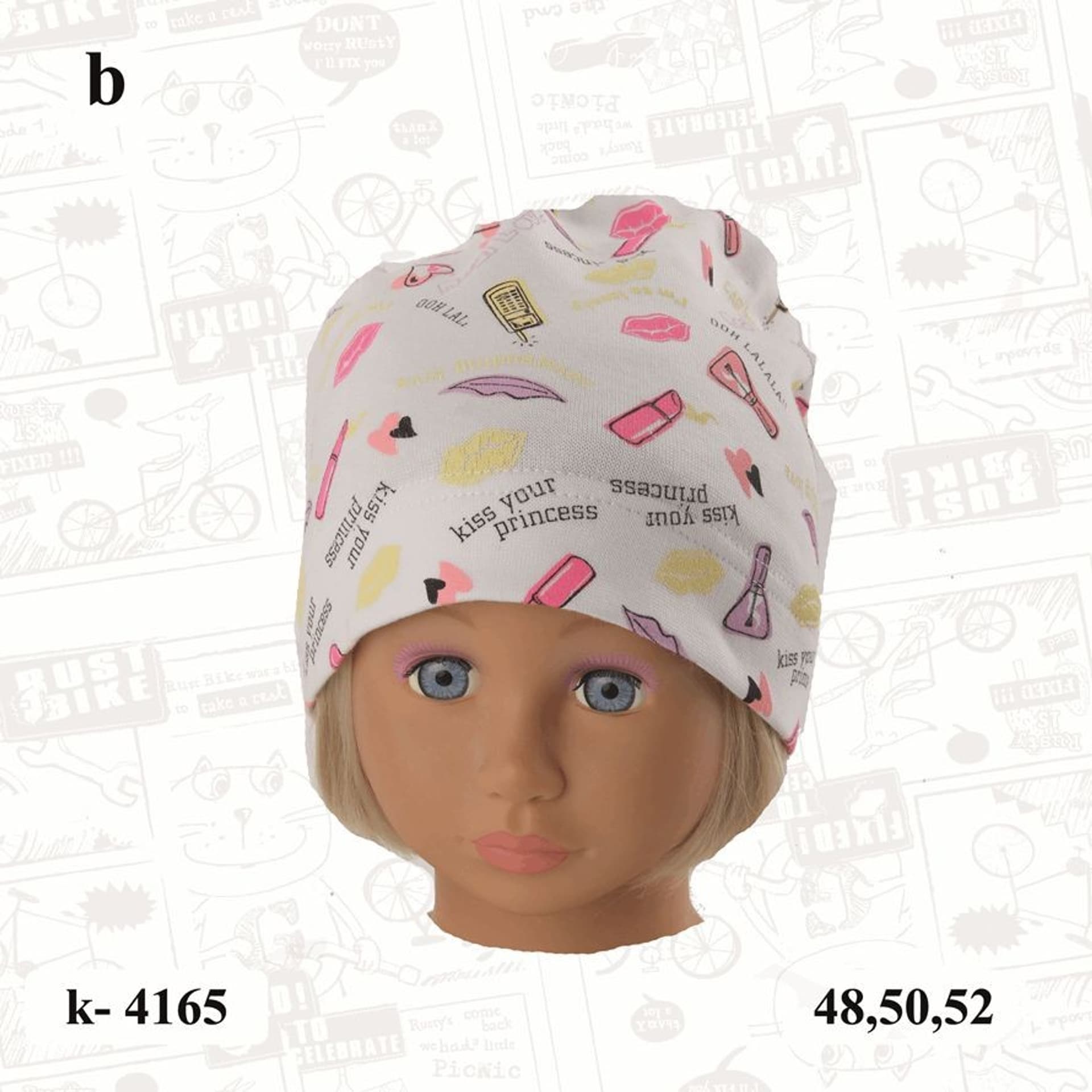 

CZAPKA 4165 SALE (kolor mix kolor / mix wzór, rozmiar 50-52)